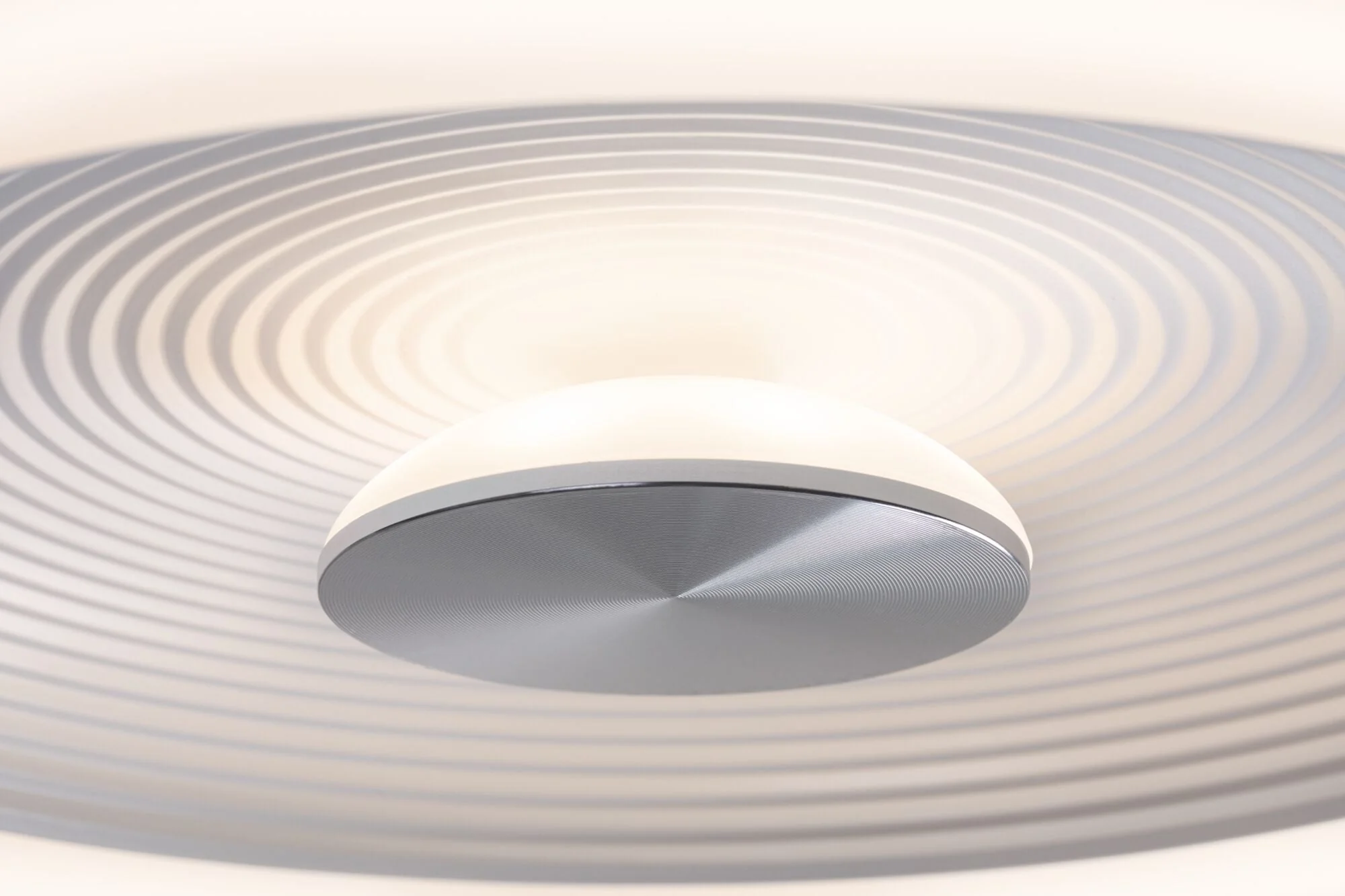 LED Deckenleuchte Volea IP44 3000K 470lm / 1650lm 230V 3,5 / 1x13W dimmbar Weiß/Silber - Image 5