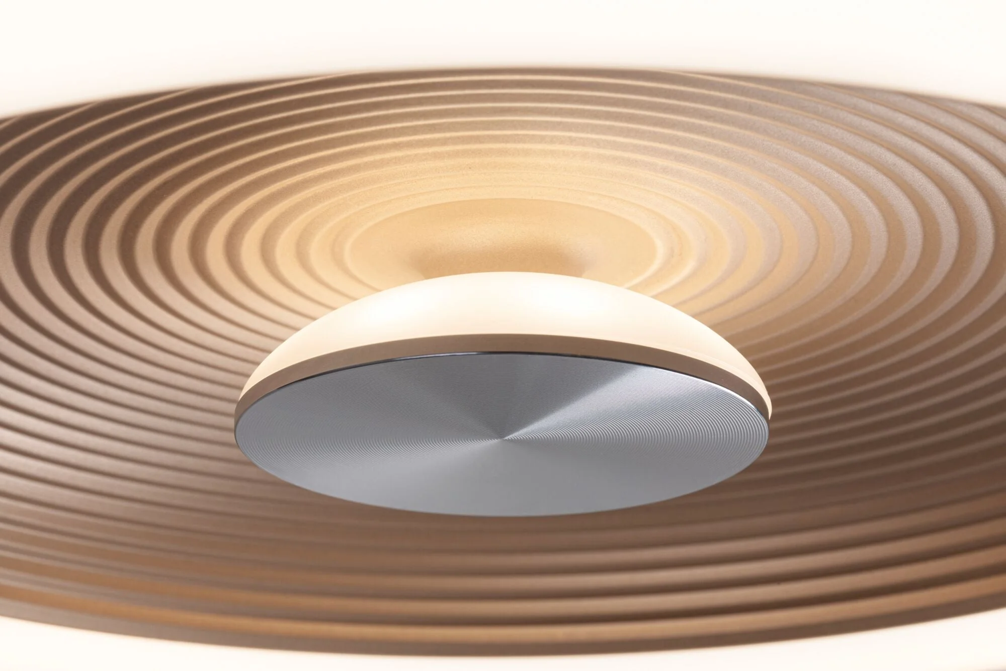LED Deckenleuchte Volea IP44 3000K 500lm / 2400lm 230V 4 / 1x18,5W dimmbar Schwarz/Gold - Image 5