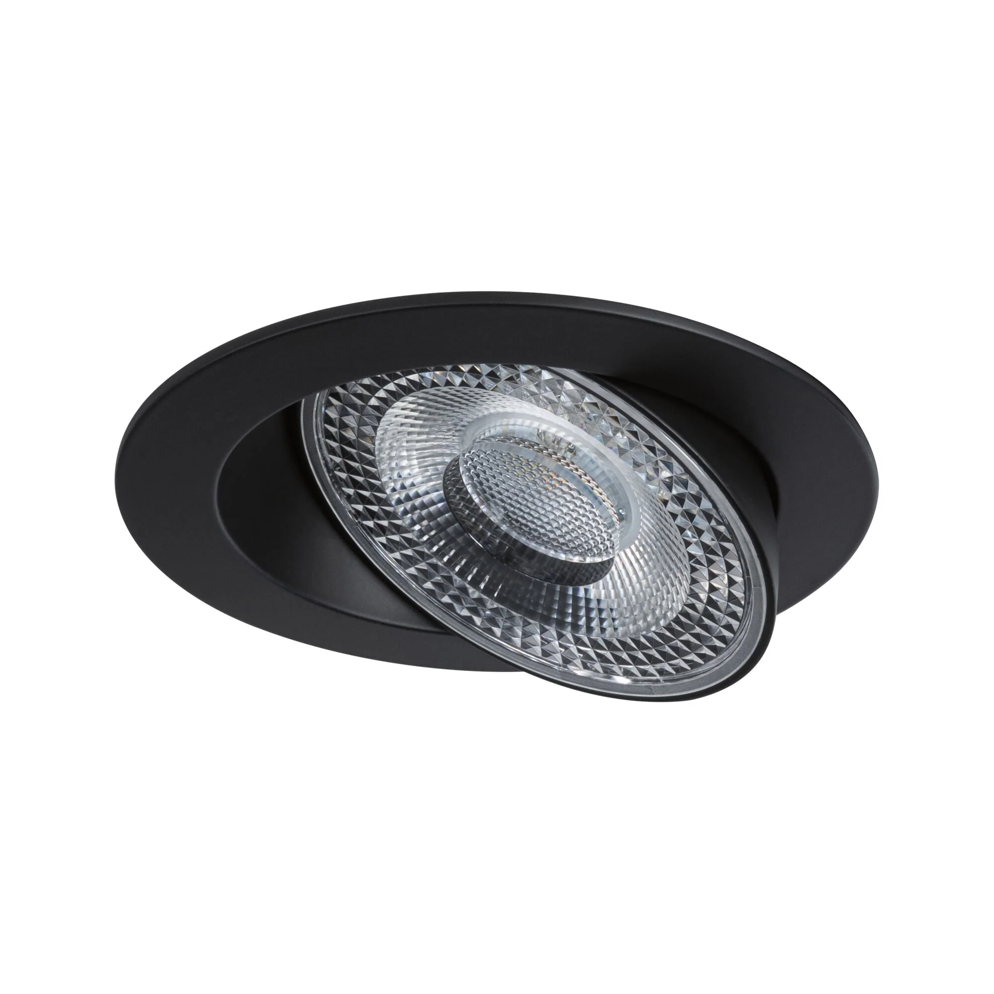 LED Einbauleuchte Aumus 3er-Set rund 105mm 90° 3x5W 3x700lm 230V dimmbar 2700 - 6500K Schwarz - Image 7