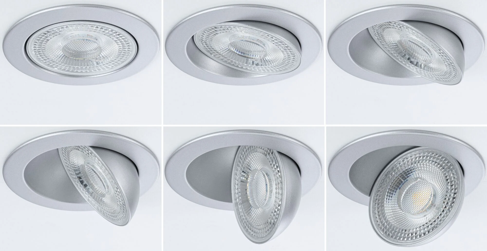 LED Einbauleuchte Aumus  Einzelspot rund 105mm 90° 5W 700lm 230V dimmbar 2700 - 6500K Chrom matt - Image 4