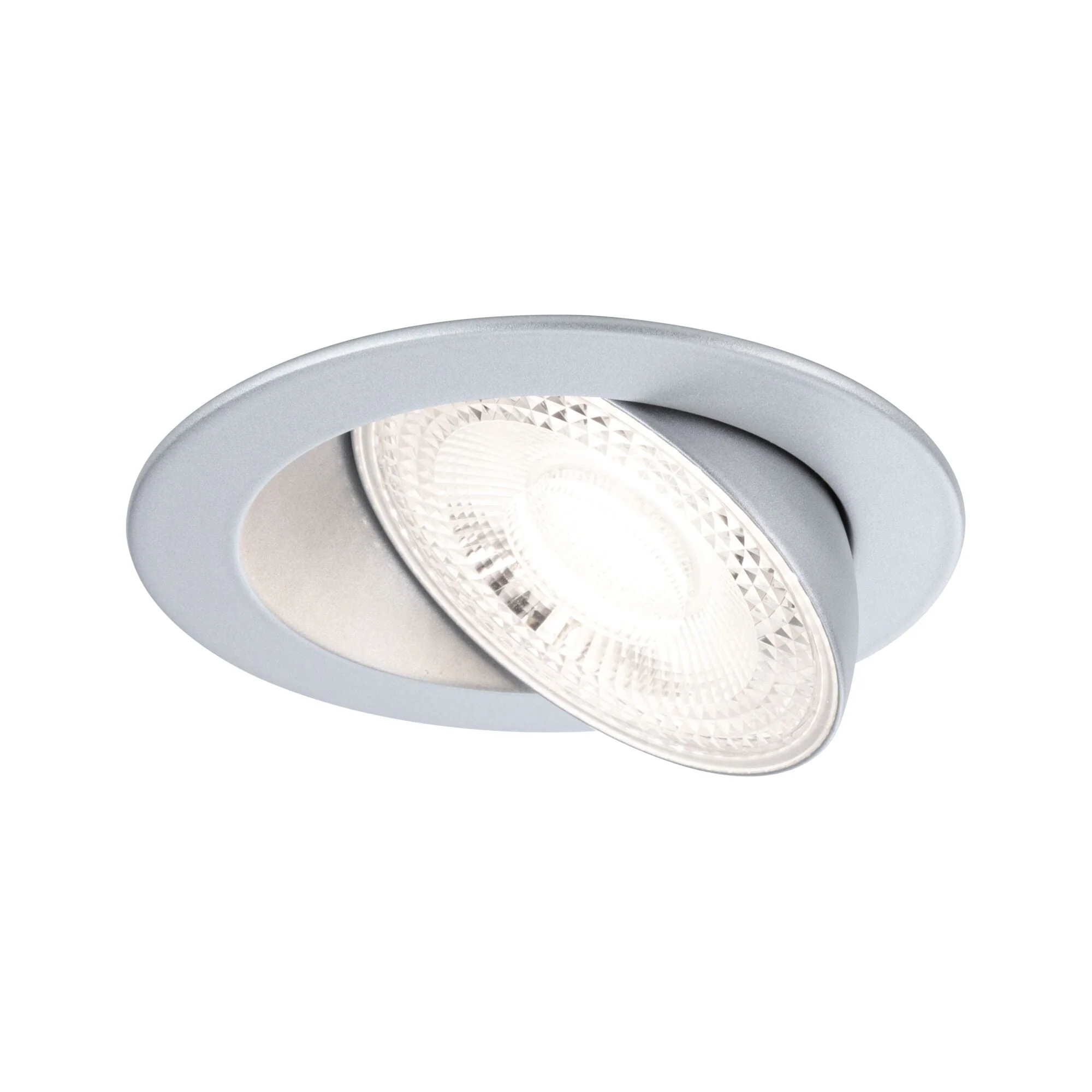 LED Einbauleuchte Aumus  Einzelspot rund 105mm 90° 5W 700lm 230V dimmbar 2700 - 6500K Chrom matt - Image 6