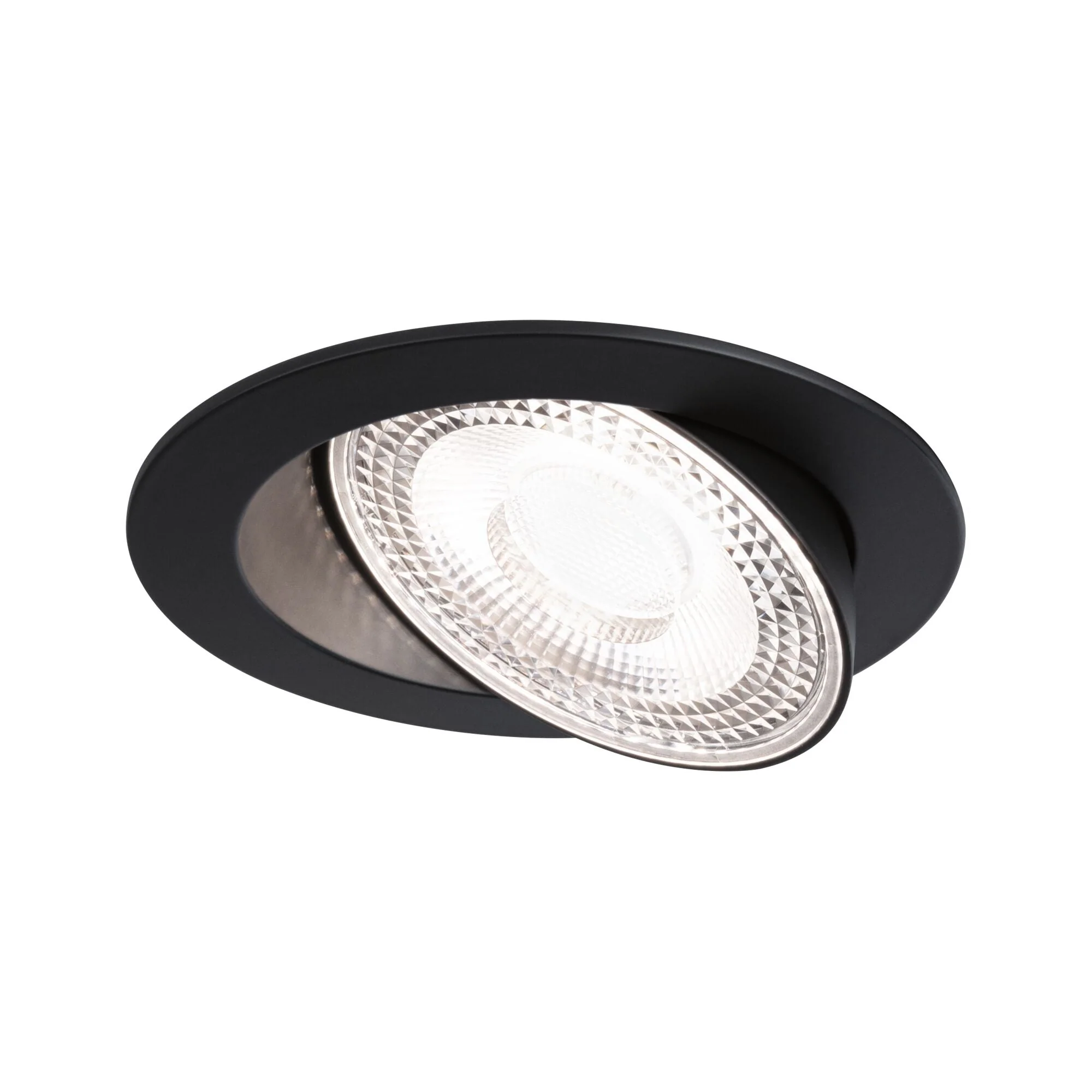 LED Einbauleuchte Aumus  Einzelspot rund 105mm 90° 5W 700lm 230V dimmbar 2700 - 6500K Schwarz - Image 6