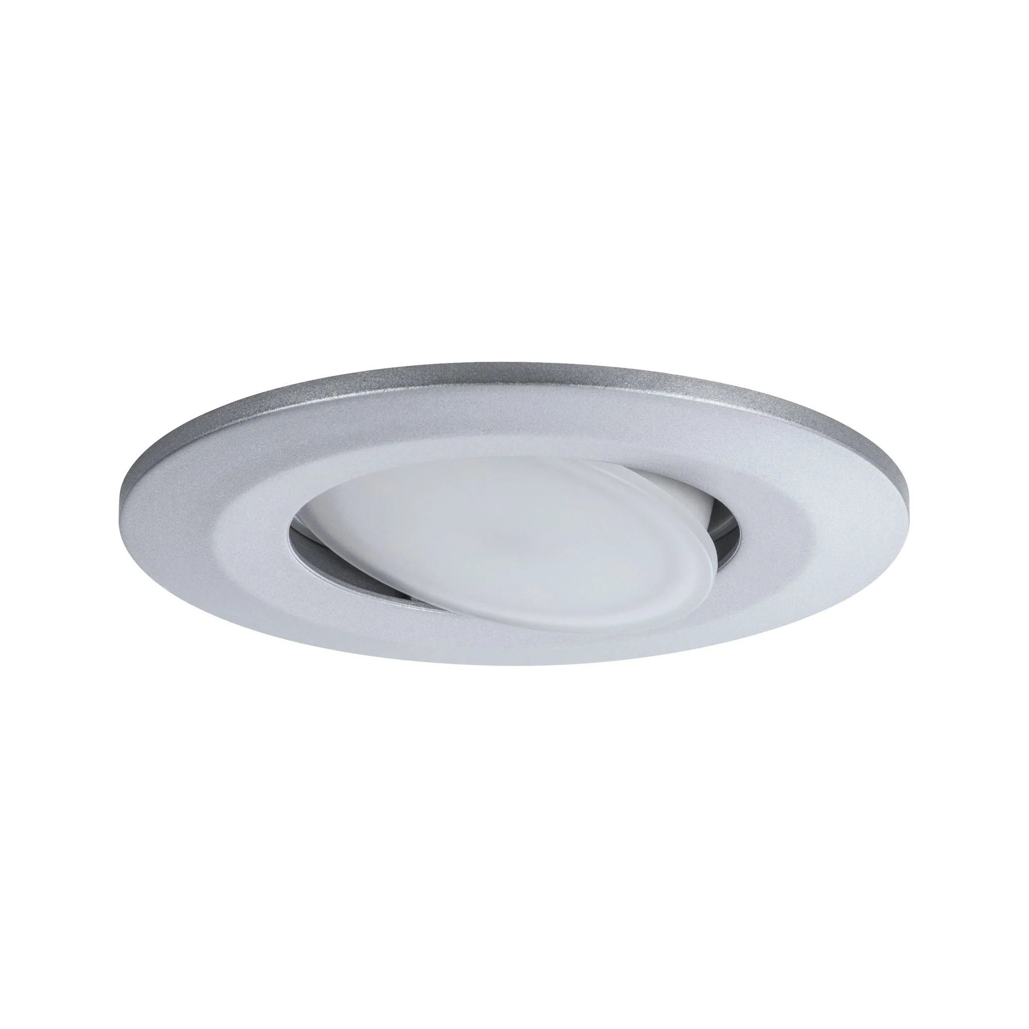 LED Einbauleuchte Calla Basisset schwenkbar IP65 rund 90mm 30° 10x6W 10x530lm 230V 4000K Chrom matt - Image 4