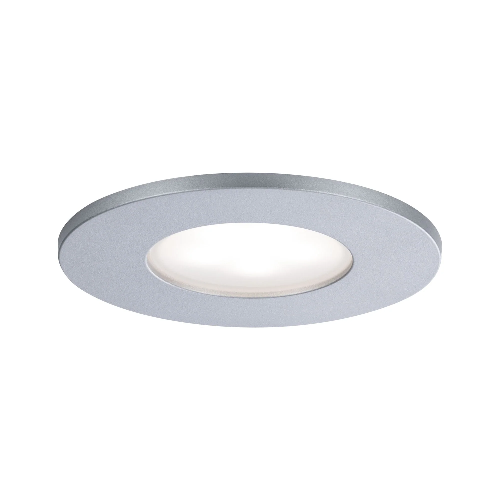 LED Einbauleuchte Calla Basisset schwenkbar IP65 rund 90mm 30° 3x5,2W 3x460lm 230V dimmbar 4000K Chrom matt - Image 3