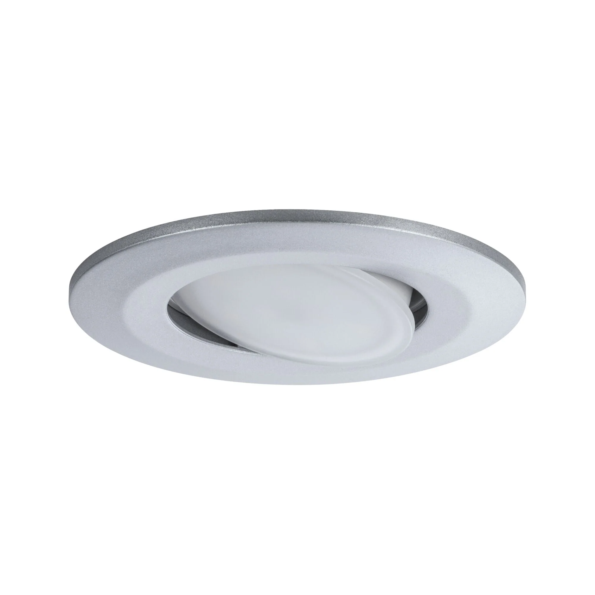 LED Einbauleuchte Calla  Basisset schwenkbar IP65 rund 90mm 30° 3x6W 3x530lm 230V 4000K Chrom matt - Image 6