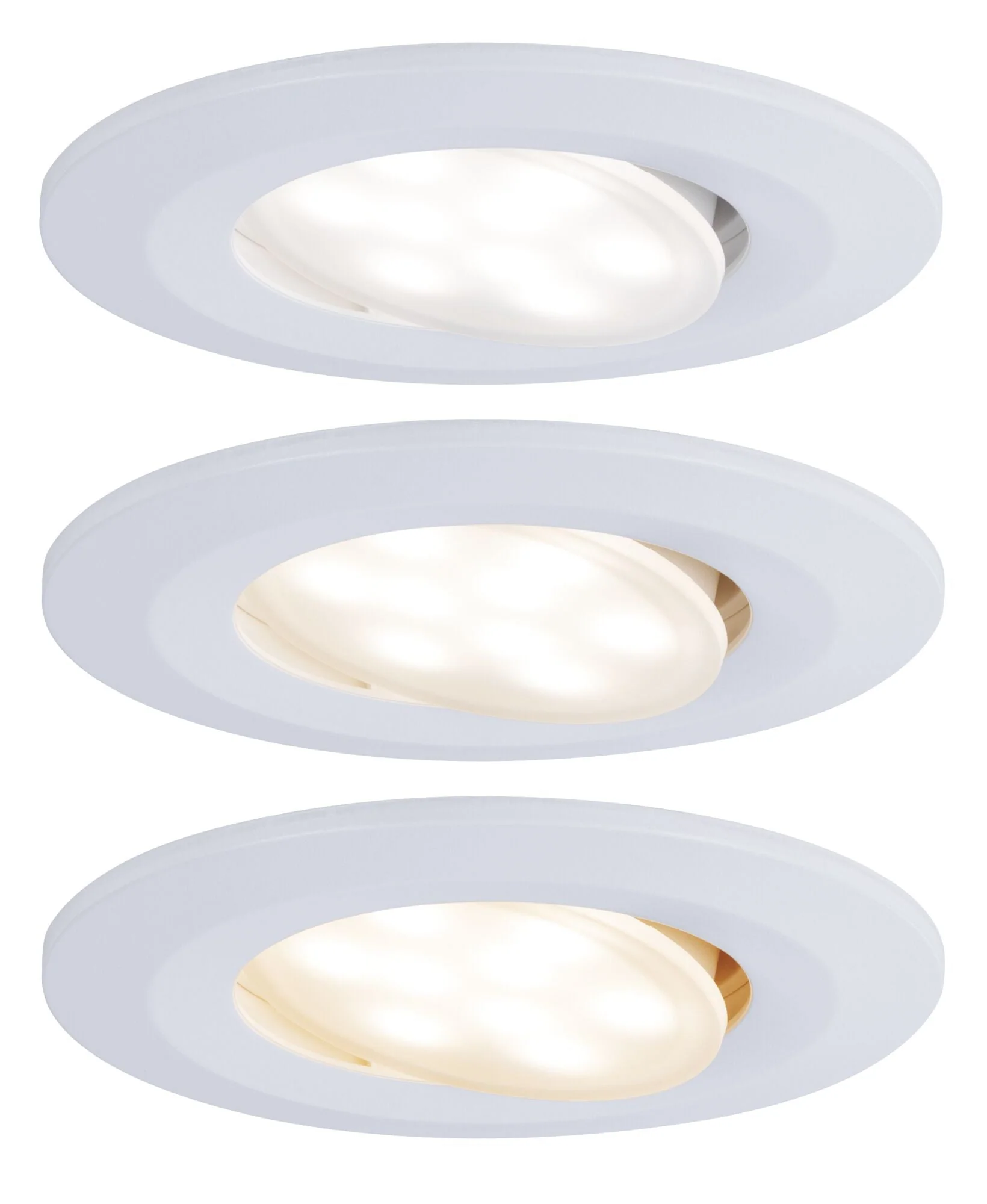 LED Einbauleuchte Calla  schwenkbar IP65 rund 90mm 30° 5W 400lm 230V White Switch Weiß matt - Image 4