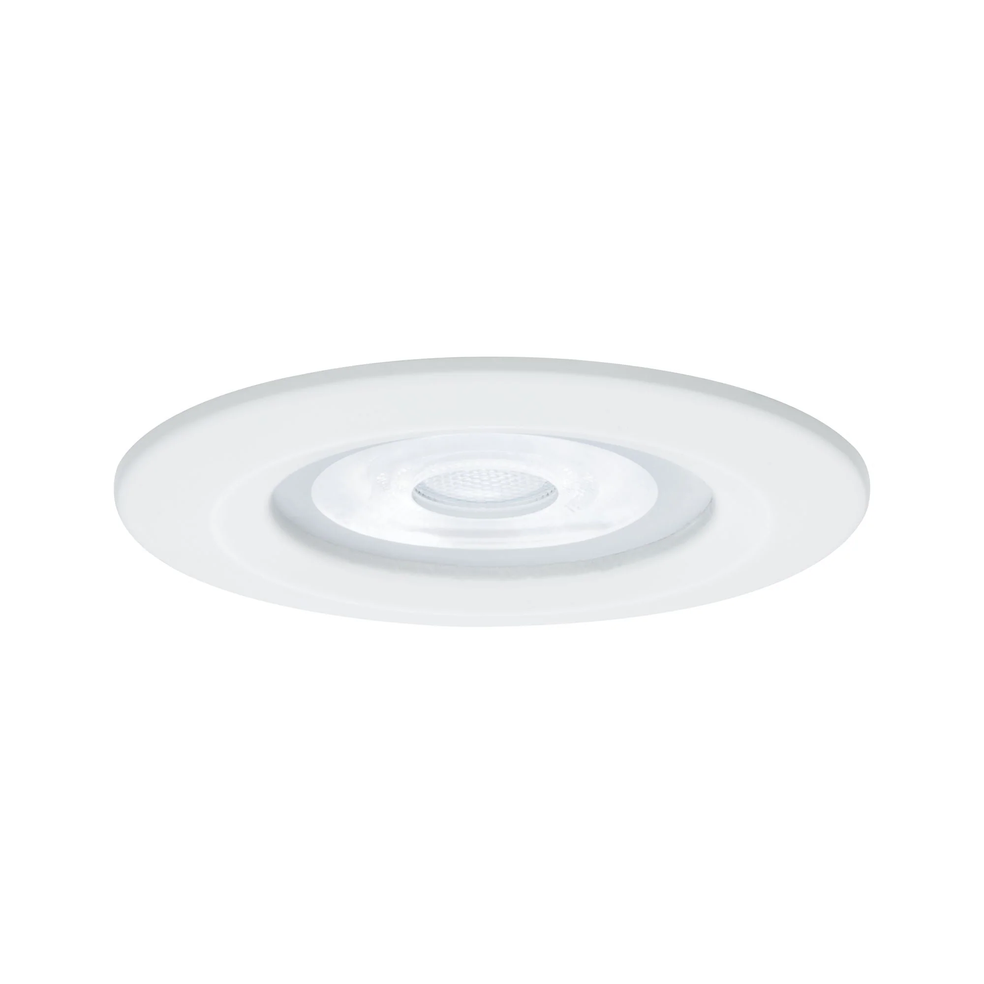 LED Einbauleuchte Nova Basisset starr IP44 rund 78mm GU10 3x6,5W 3x470lm 230V 4000K Weiß matt - Image 4