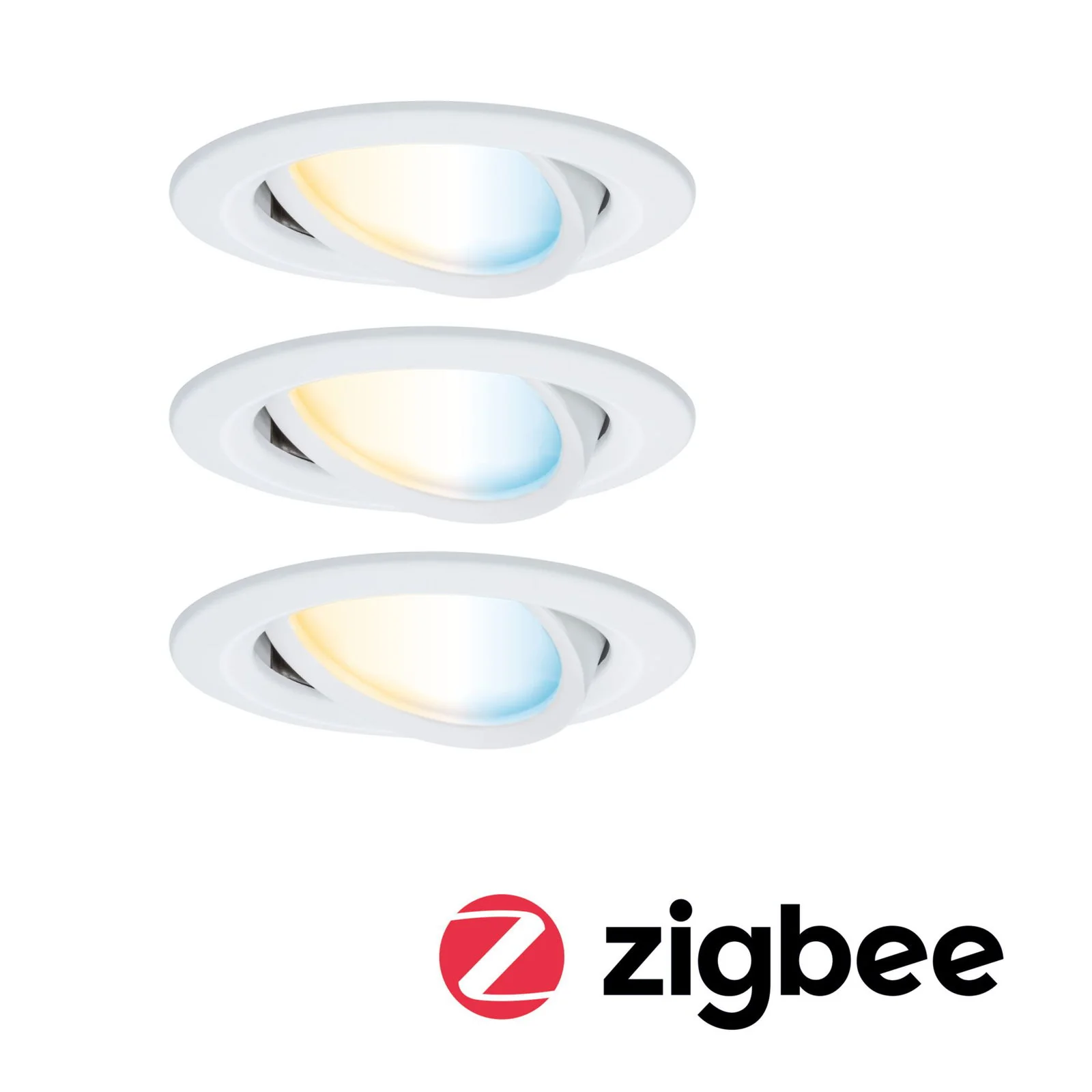 LED Einbauleuchte Nova Coin  IP23 rund 78mm Tunable White/RGBW 3x6W 3x530lm 230V Aluminium - Image 10