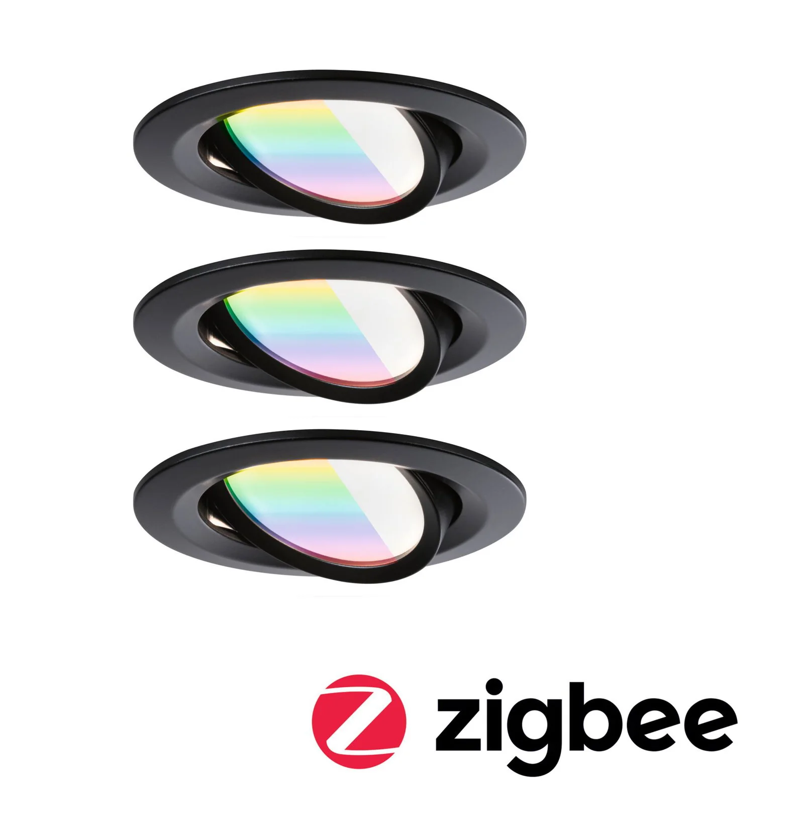 LED Einbauleuchte Nova Coin  IP23 rund 78mm Tunable White/RGBW 3x6W 3x530lm 230V Aluminium - Image 11