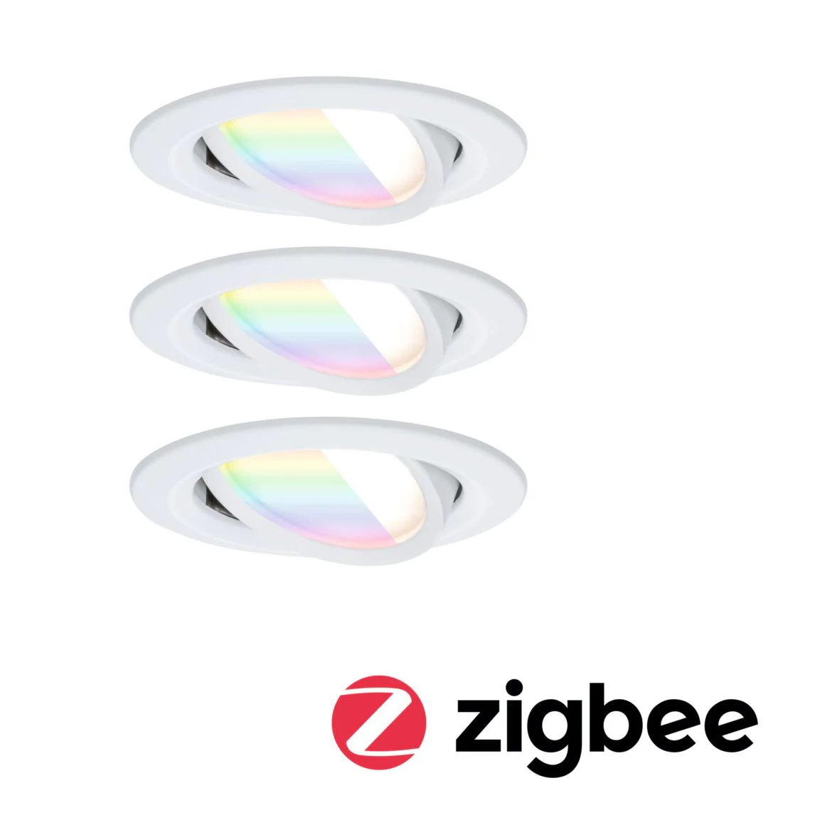 LED Einbauleuchte Nova Coin  IP23 rund 78mm Tunable White/RGBW 3x6W 3x530lm 230V Aluminium - Image 14