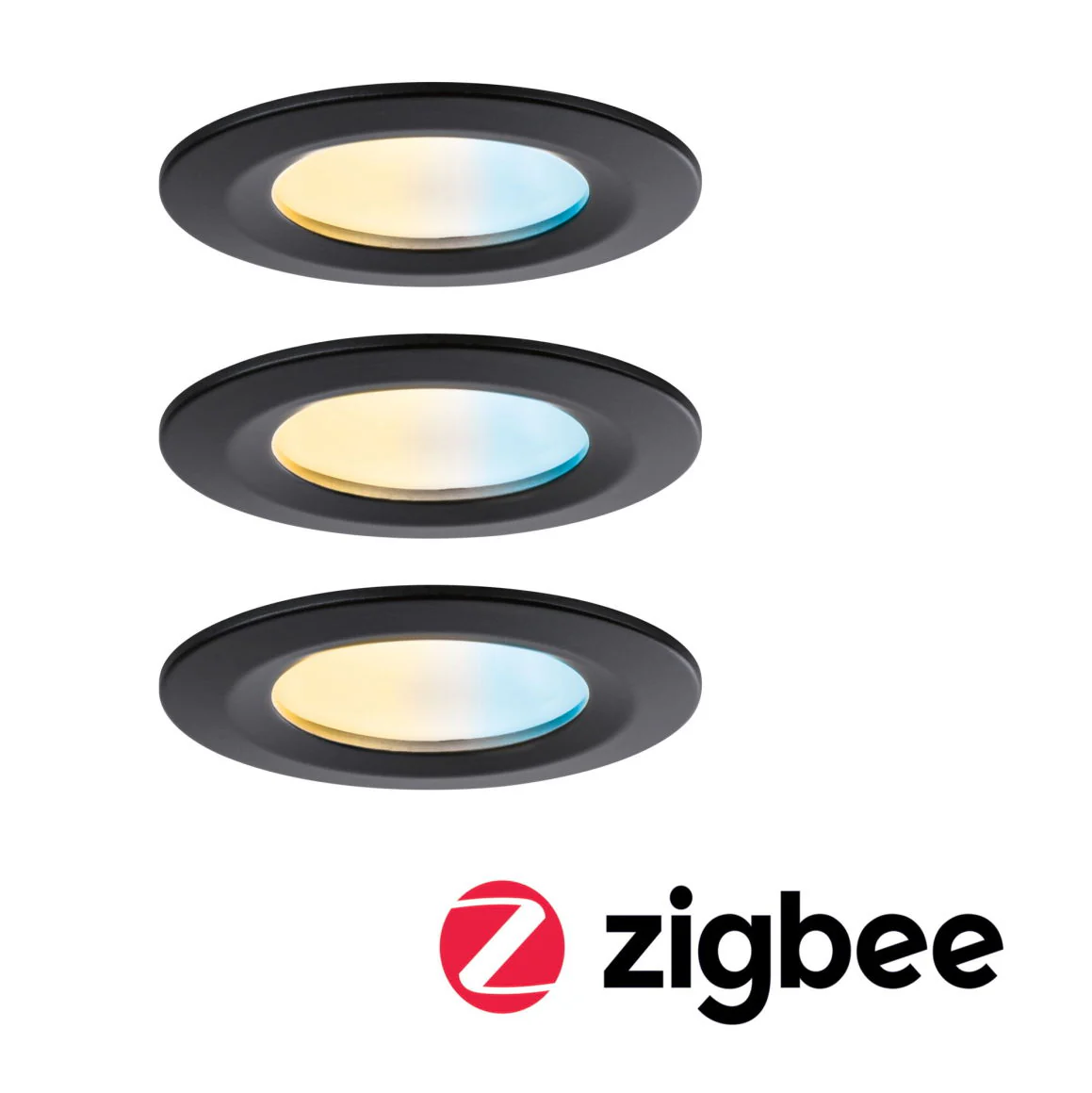 LED Einbauleuchte Nova Coin  IP23 rund 78mm Tunable White/RGBW 3x6W 3x530lm 230V Aluminium - Image 2