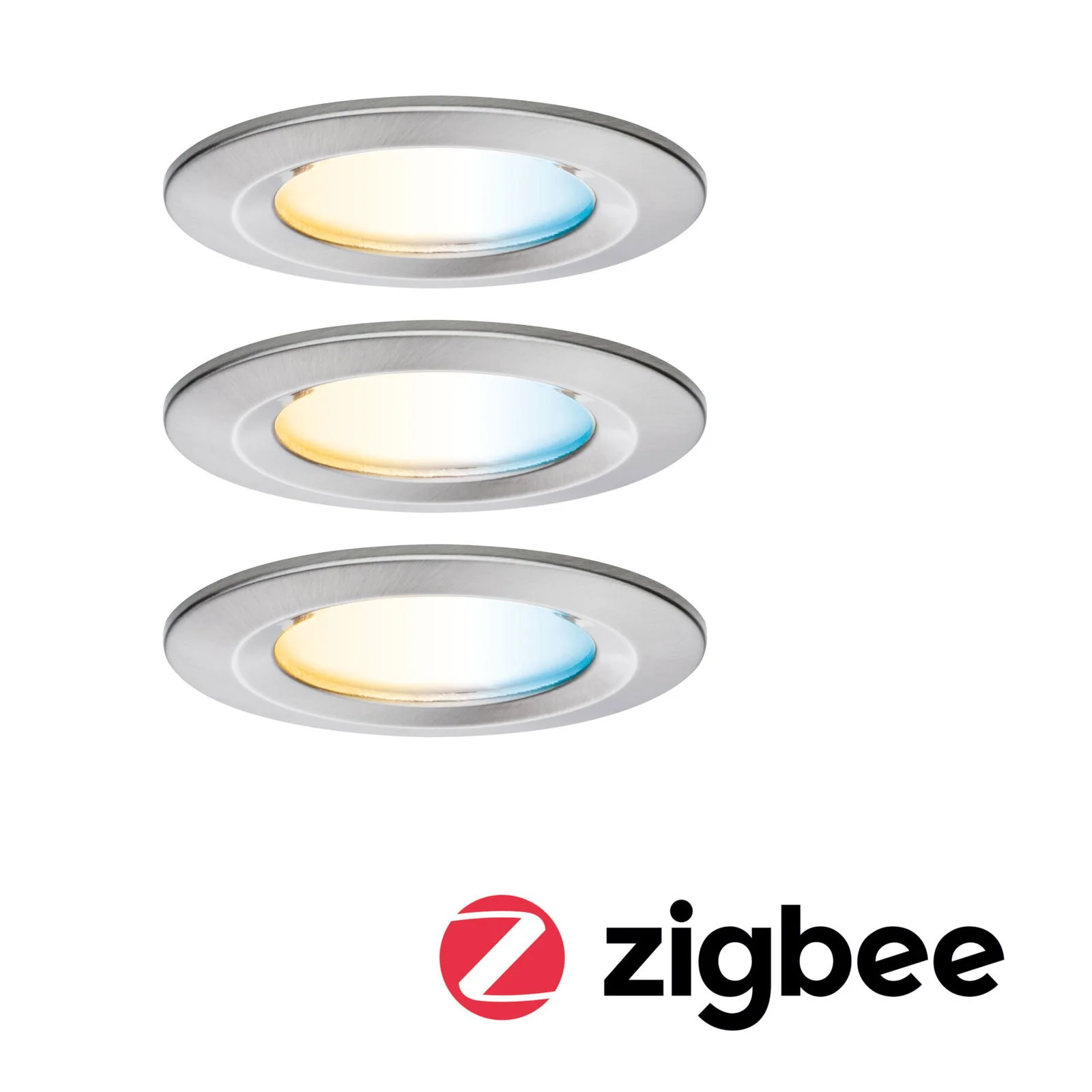 LED Einbauleuchte Nova Coin  IP23 rund 78mm Tunable White/RGBW 3x6W 3x530lm 230V Aluminium - Image 7