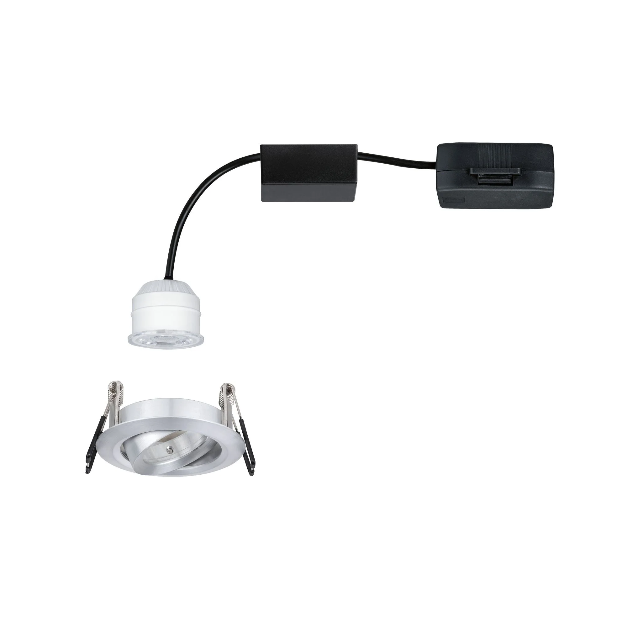 LED Einbauleuchte Nova Mini Plus Coin Einzelleuchte schwenkbar rund 66mm 15° Coin 4,2W 300lm 230V dimmbar 2700K Alu - Image 5