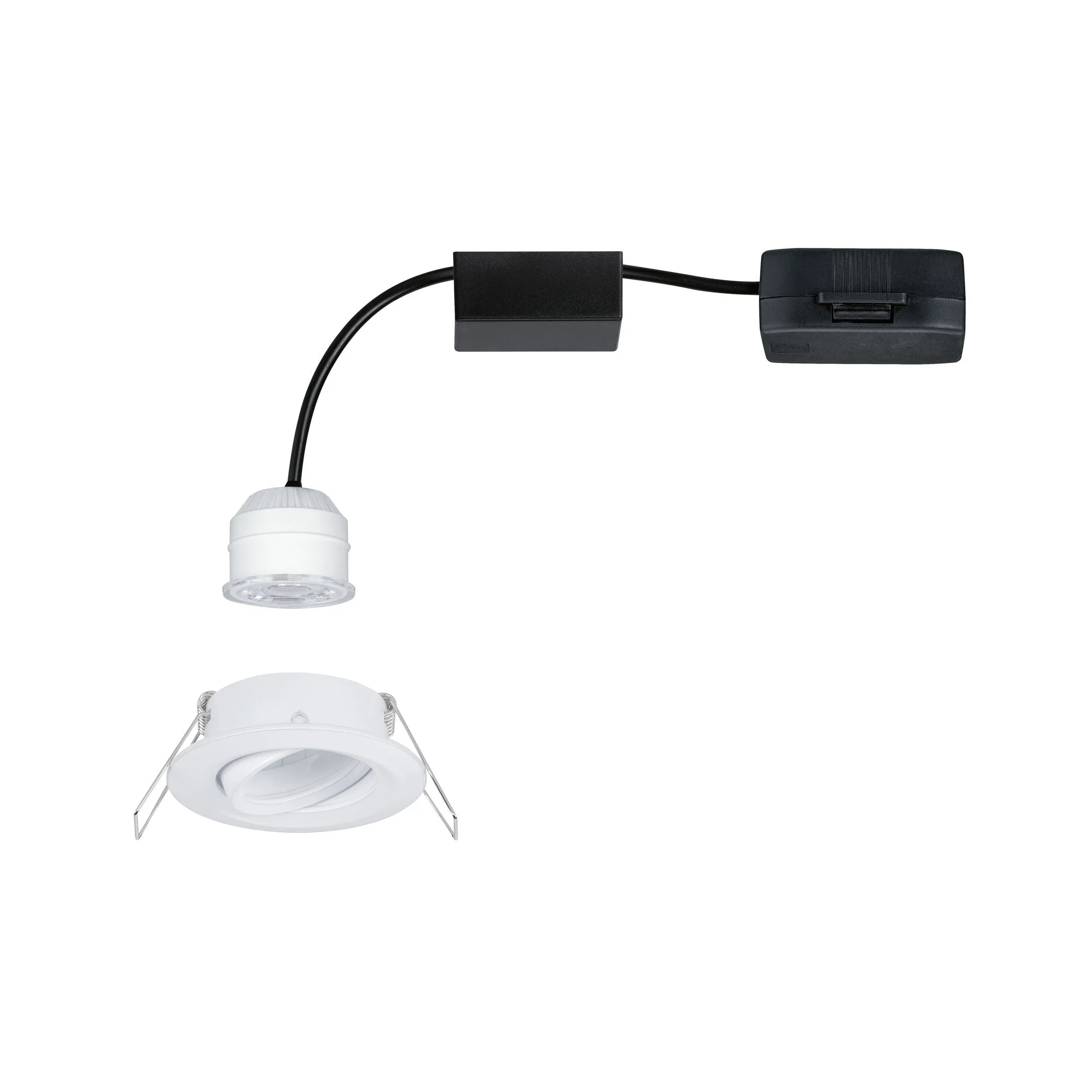 LED Einbauleuchte Nova Mini Plus Coin Einzelleuchte schwenkbar rund 66mm 15° Coin 4,2W 300lm 230V dimmbar 2700K Weiß matt - Image 5