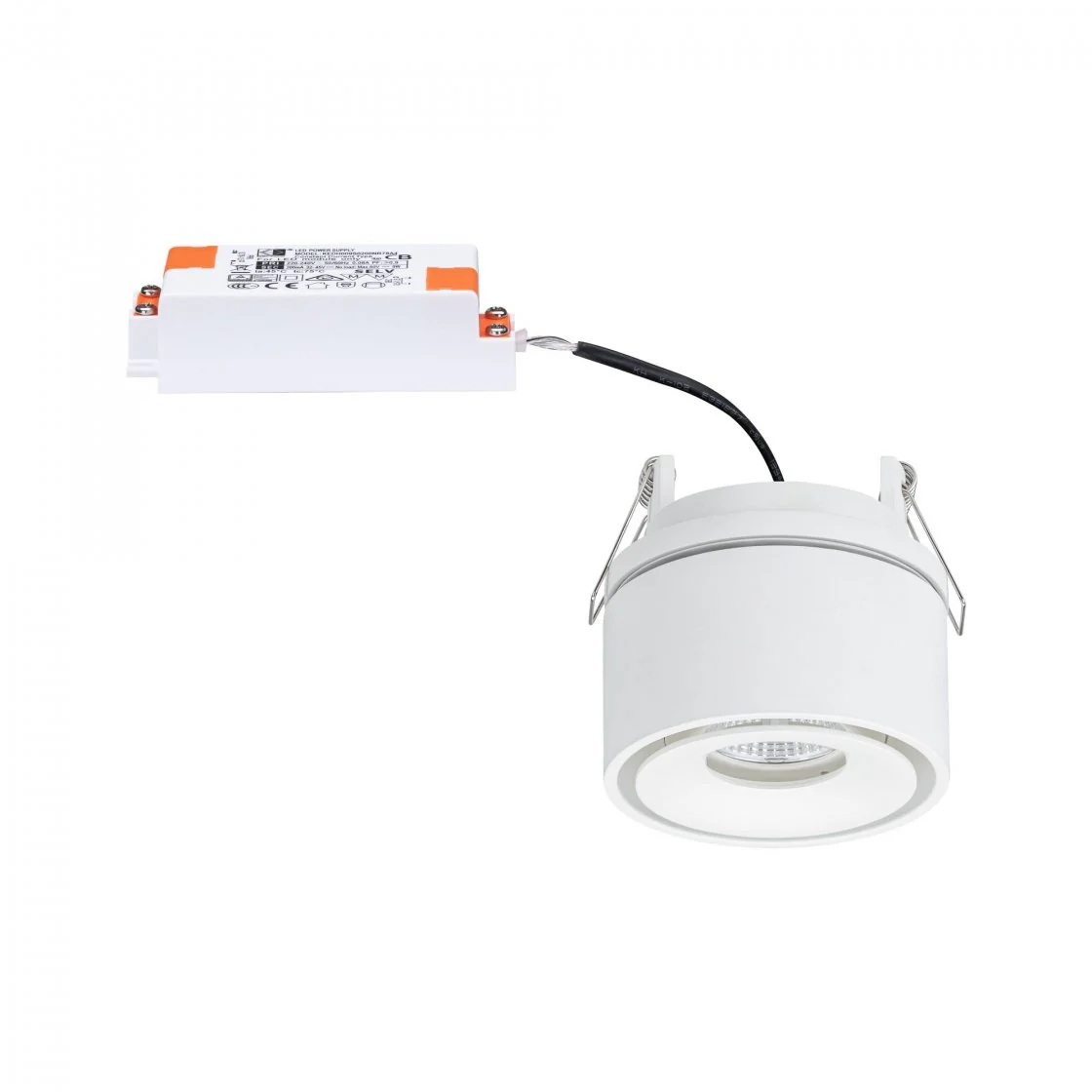 LED Einbauleuchte Spircle 78mm 8,0W 530lm 230V 3000K Weiß matt - Image 5