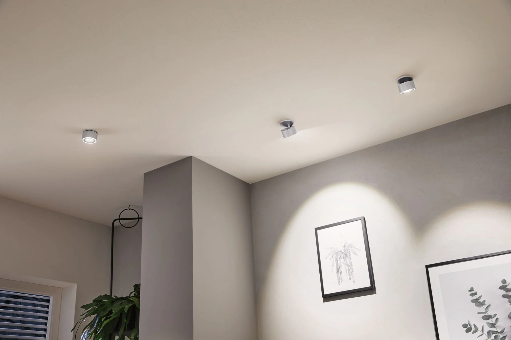 LED Einbauleuchte Spircle rund 78mm 8W 550lm 230V 3000K Chrom matt - Image 5