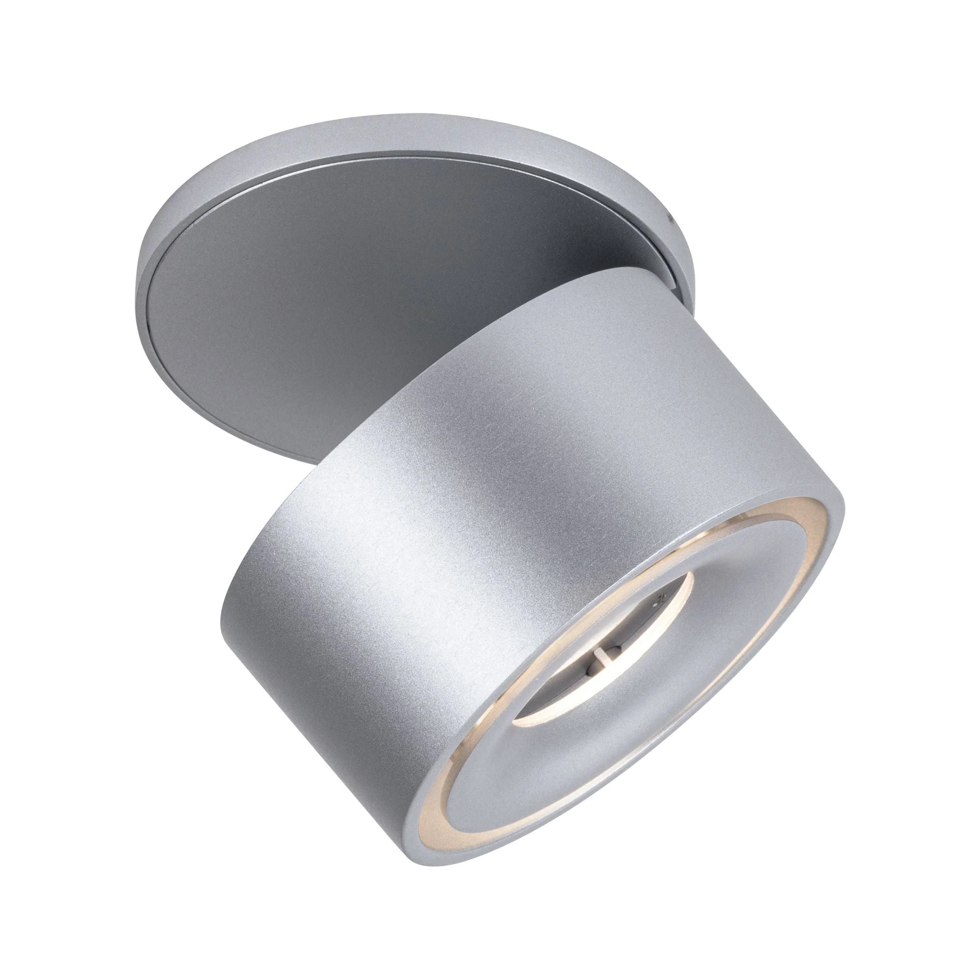 LED Einbauleuchte Spircle rund 78mm 8W 550lm 230V 3000K Chrom matt - Image 7