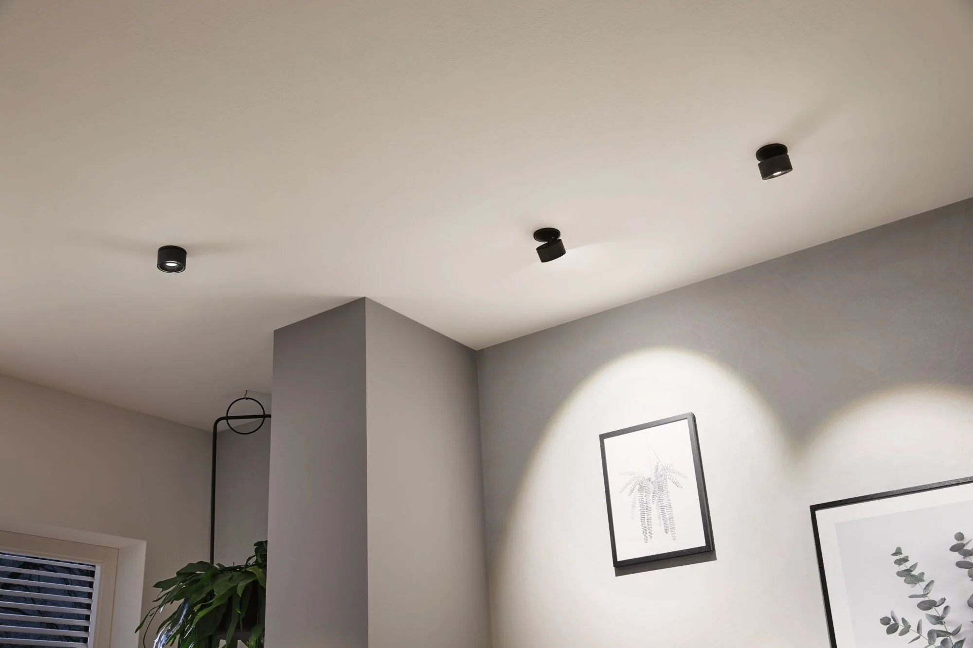 LED Einbauleuchte Spircle rund 78mm 8W 550lm 230V 3000K Schwarz matt - Image 5