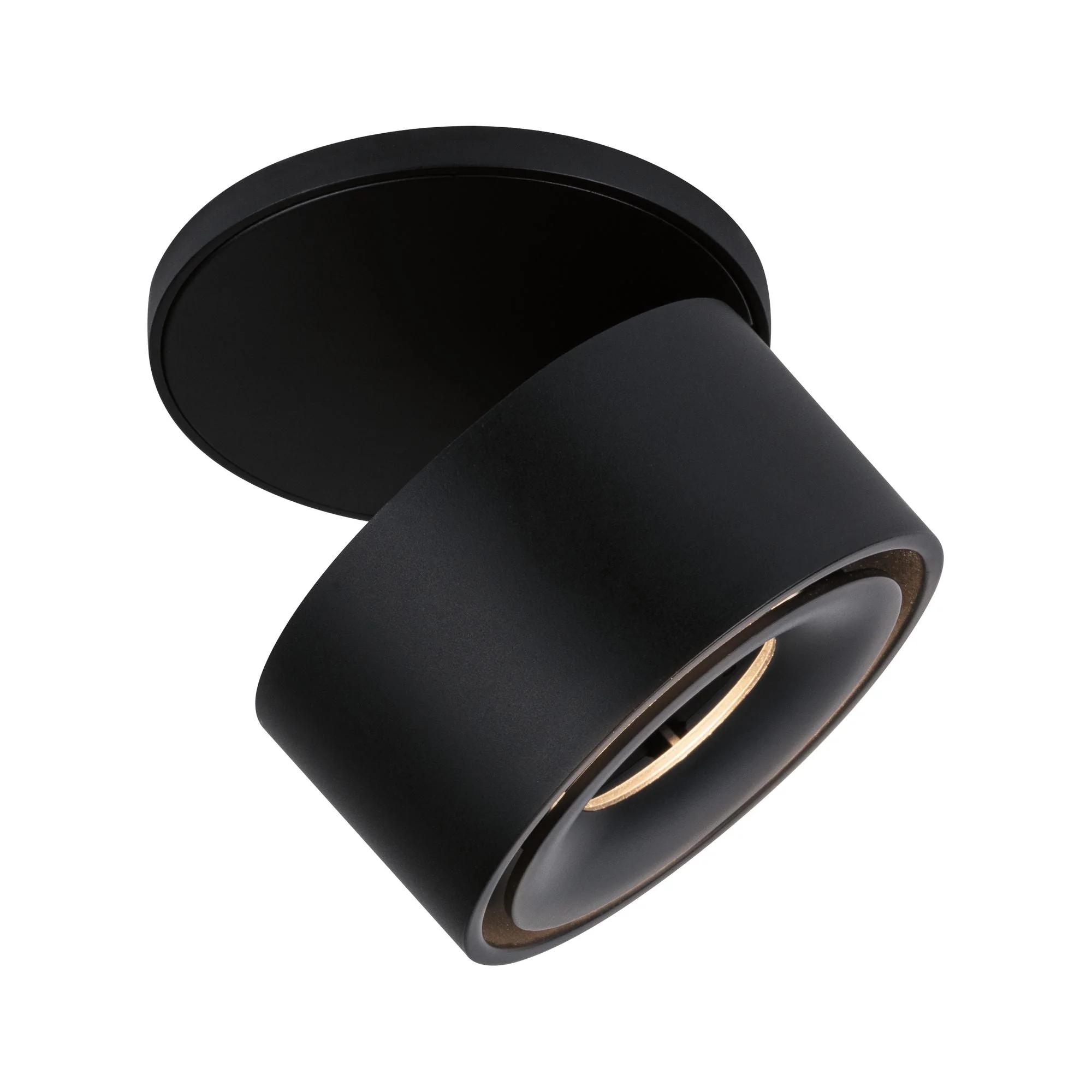 LED Einbauleuchte Spircle rund 78mm 8W 550lm 230V 3000K Schwarz matt - Image 7