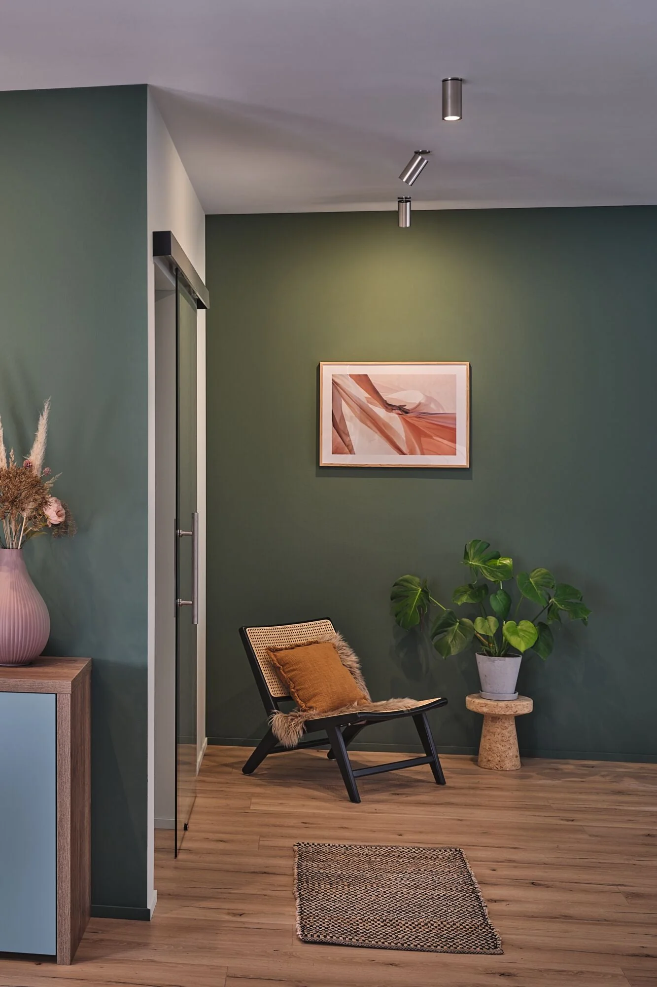 LED Einbauleuchte Turnal rund 60mm 90° Coin 6W 470lm 230V dimmbar 2700K Eisen gebürstet - Image 4