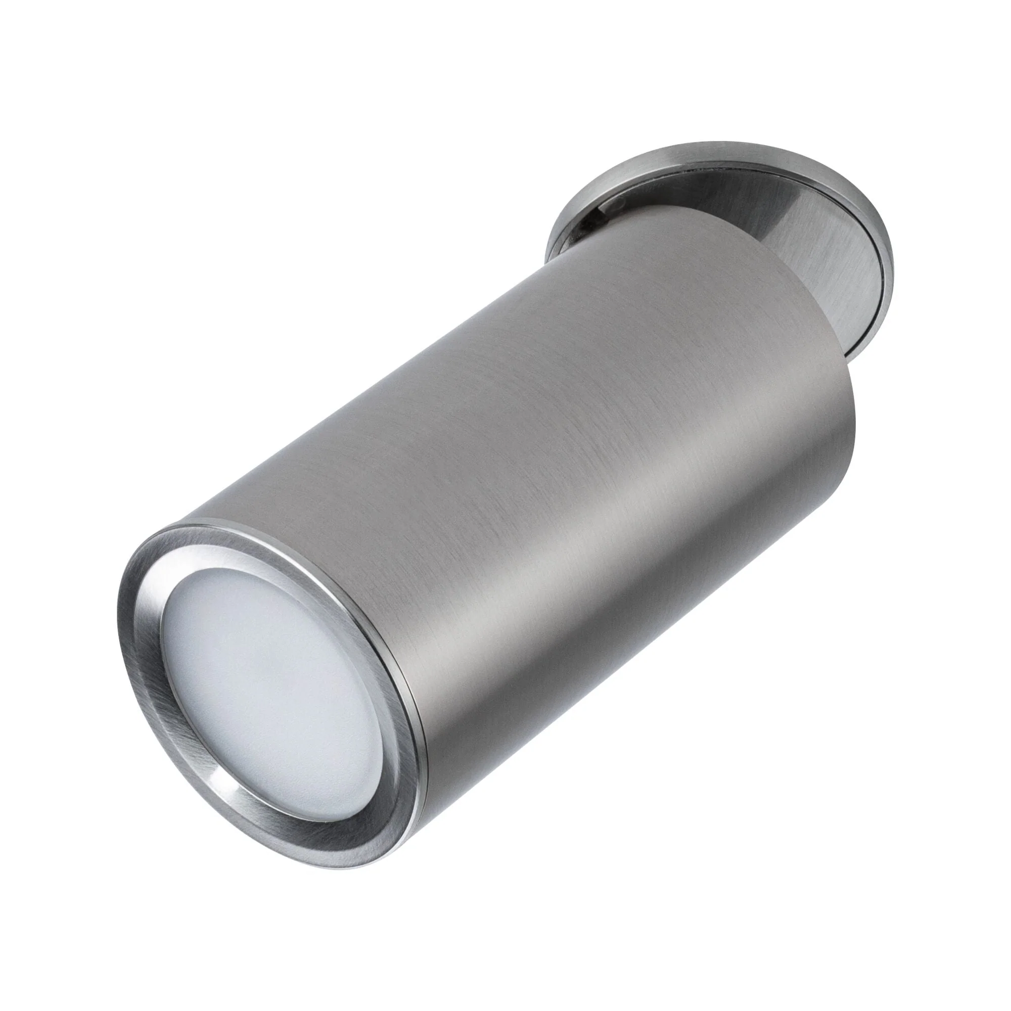 LED Einbauleuchte Turnal rund 60mm 90° Coin 6W 470lm 230V dimmbar 2700K Eisen gebürstet - Image 7