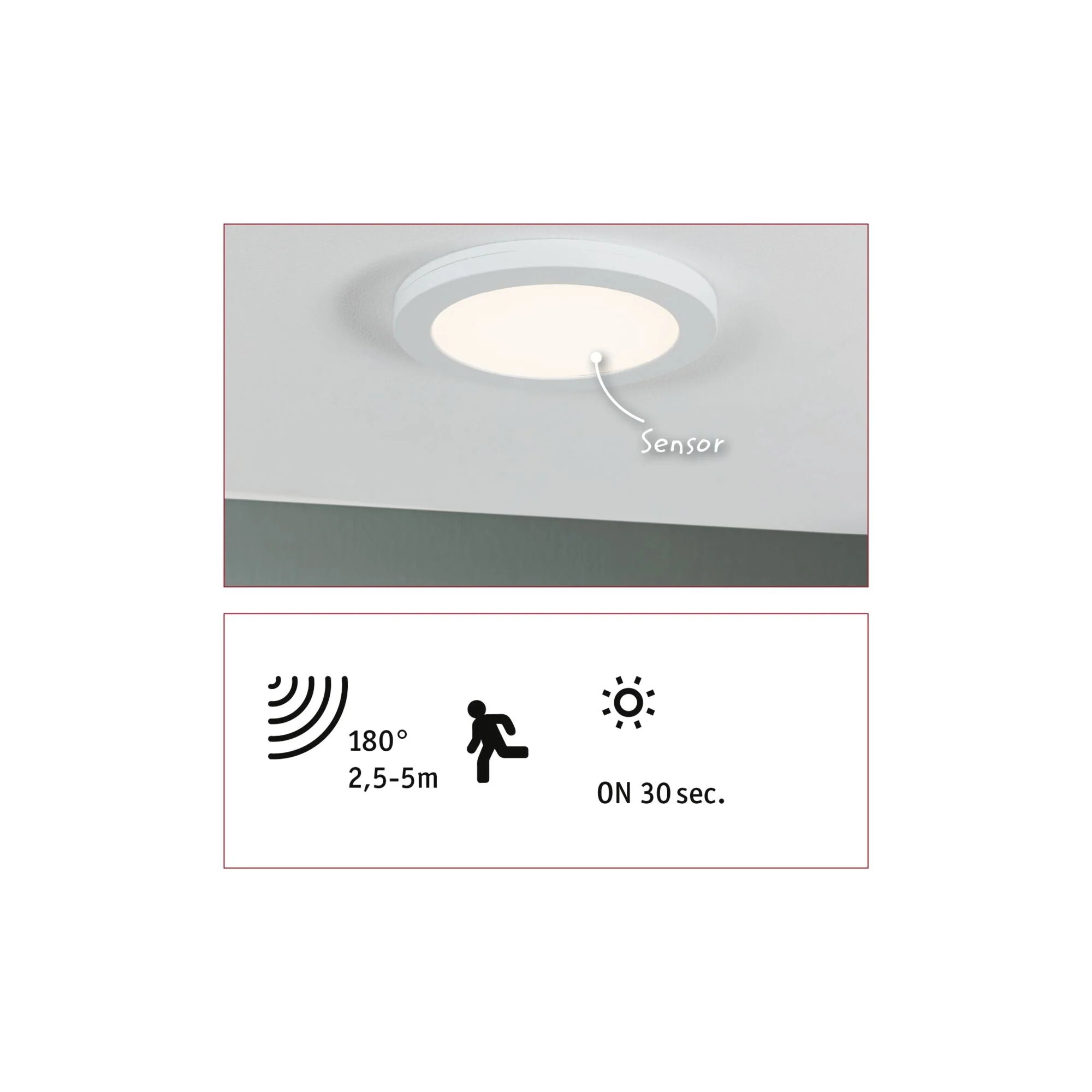 LED Einbaupanel 2in1 Cover-it rund 225mm 16,5W 1200lm 4000K Weiß matt - Image 5