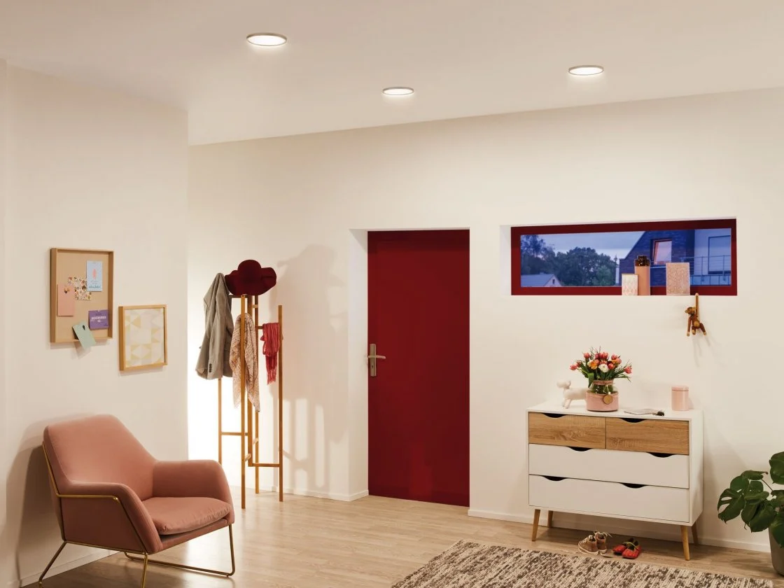 LED Einbaupanel Cover-it Promo  rund 165mm 3000K Weiß matt Einbaustrahler - Image 5