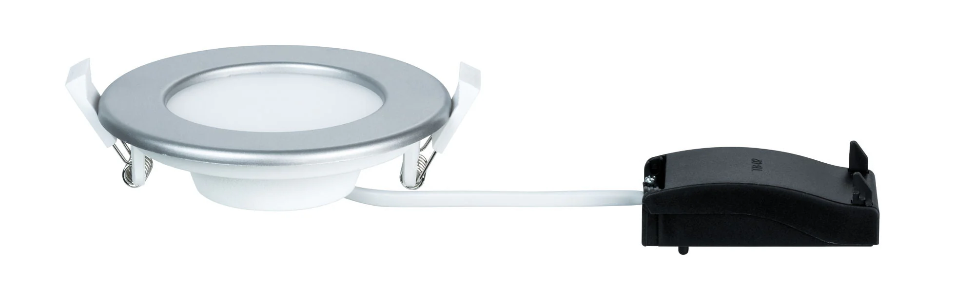 LED Einbaupanel LED Einbaupanel IP44 rund 115mm 6W 390lm 4000K Chrom matt - Image 4