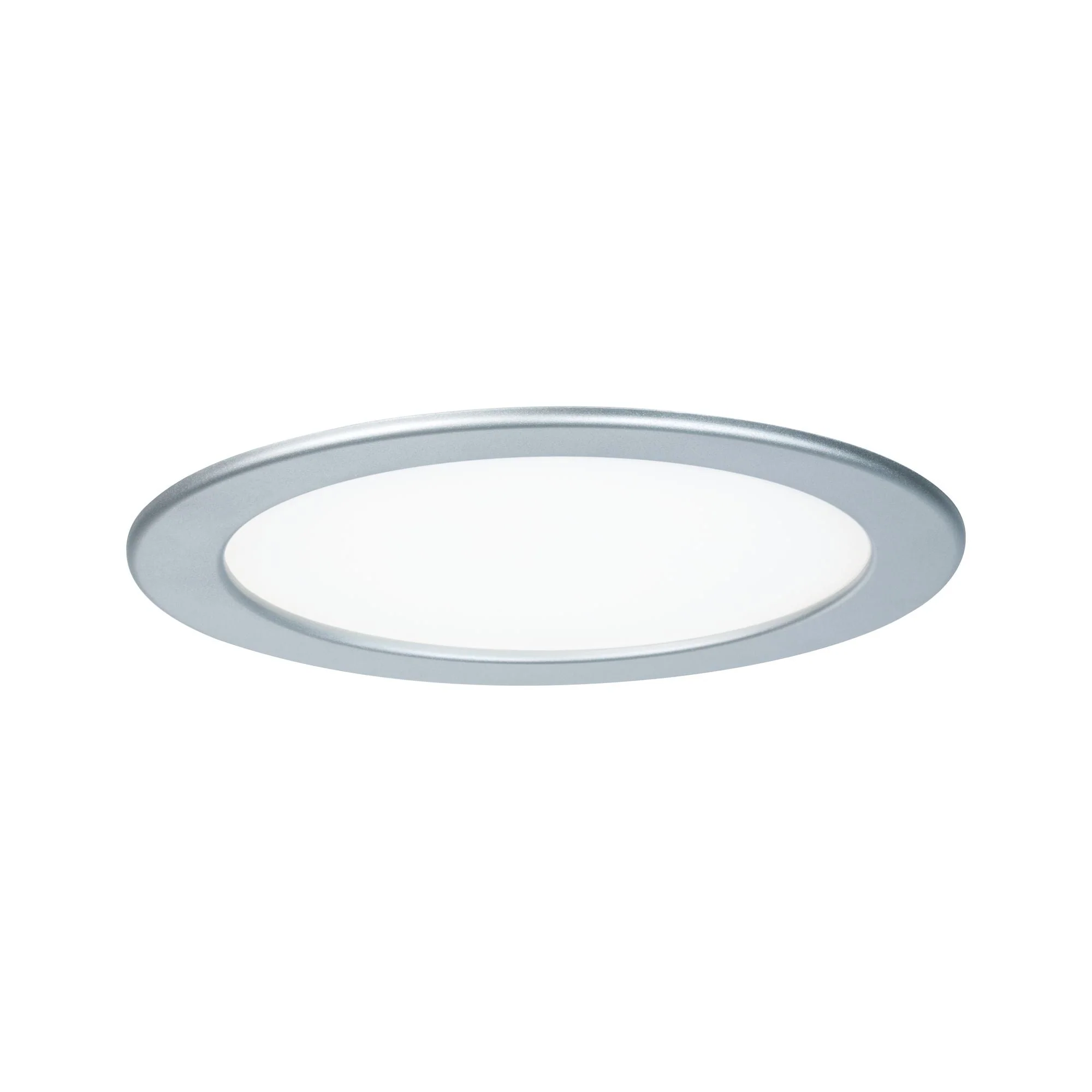 LED Einbaupanel LED Einbaupanel IP44 rund 220mm 16,5W 1150lm 4000K Chrom matt
