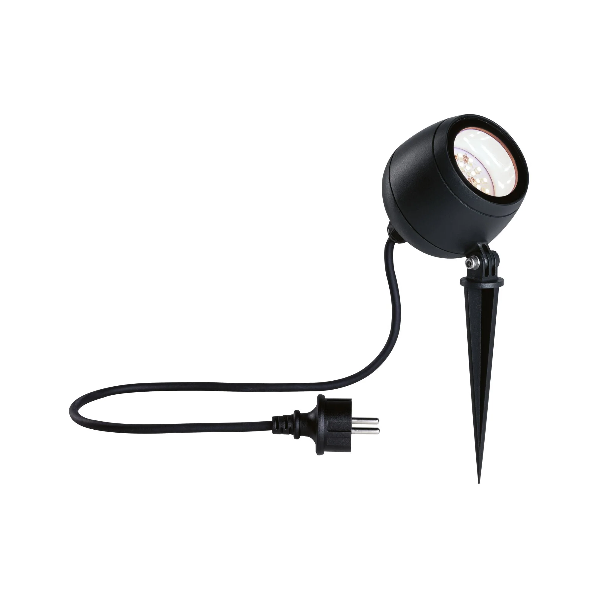 LED Gartenstrahler Kikolo insektenfreundlich IP65 90mm Tunable Warm 6,2W 400lm 230V 80° Anthrazit Kunststoff/Aluminium - Image 6