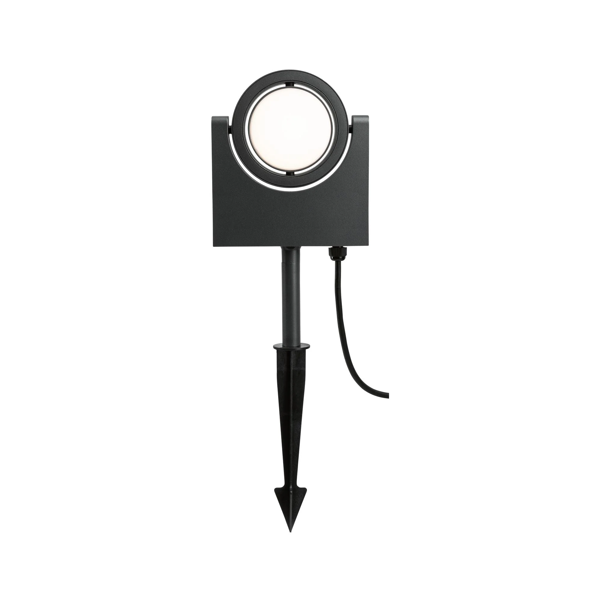 LED Gartenstrahler Swivea IP44 183x46mm 3000K 8W 460lm 230V Anthrazit Aluminium - Image 5