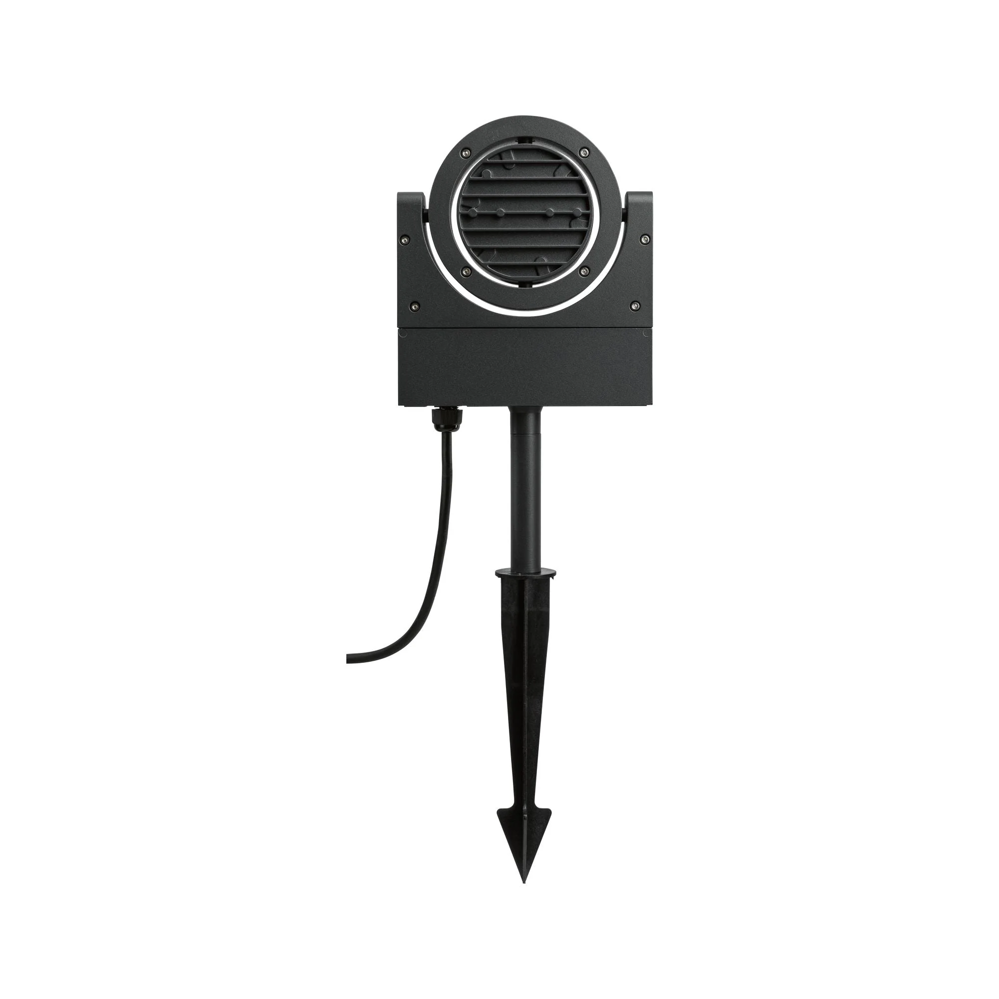 LED Gartenstrahler Swivea IP44 183x46mm 3000K 8W 460lm 230V Anthrazit Aluminium - Image 6