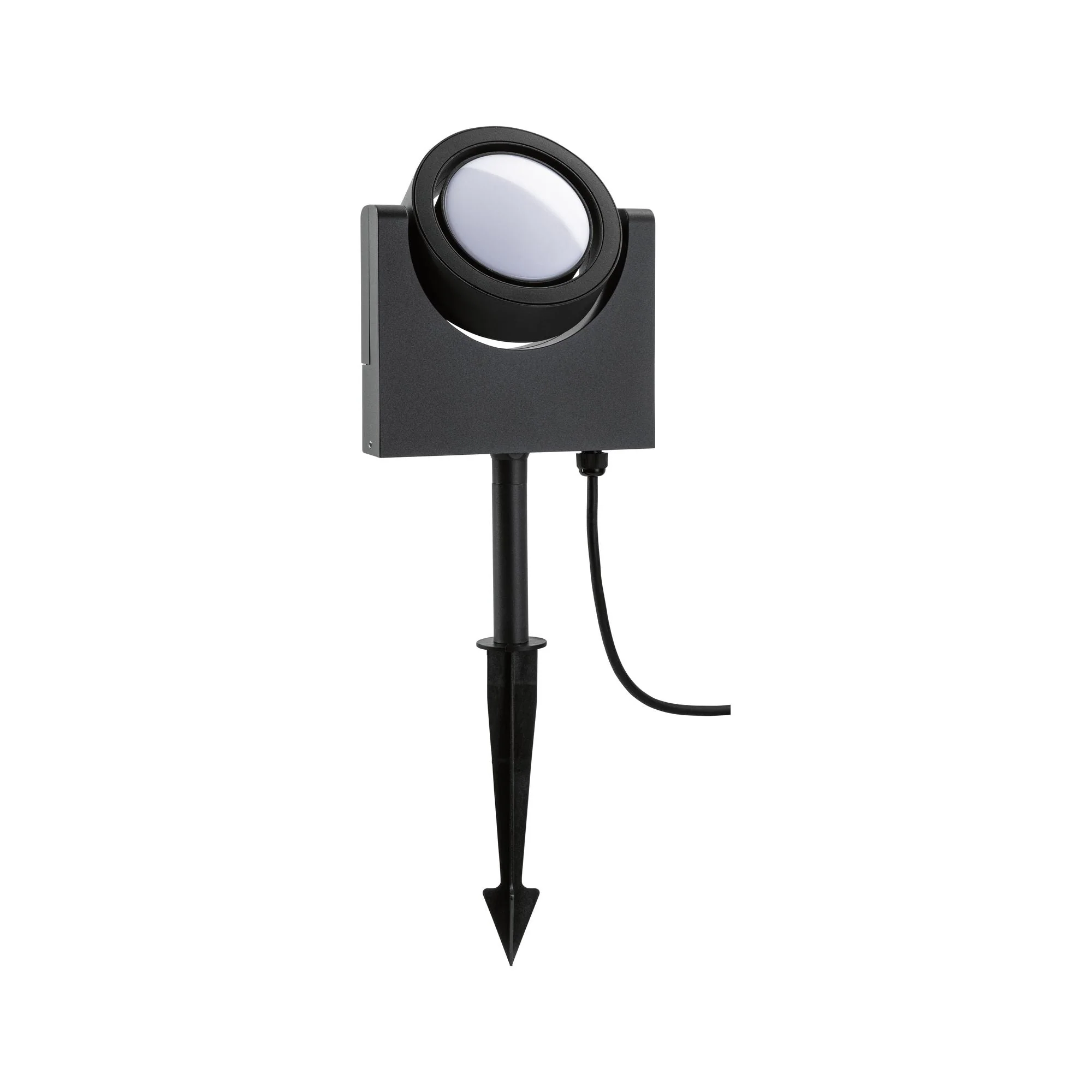 LED Gartenstrahler Swivea IP44 183x46mm 3000K 8W 460lm 230V Anthrazit Aluminium - Image 7