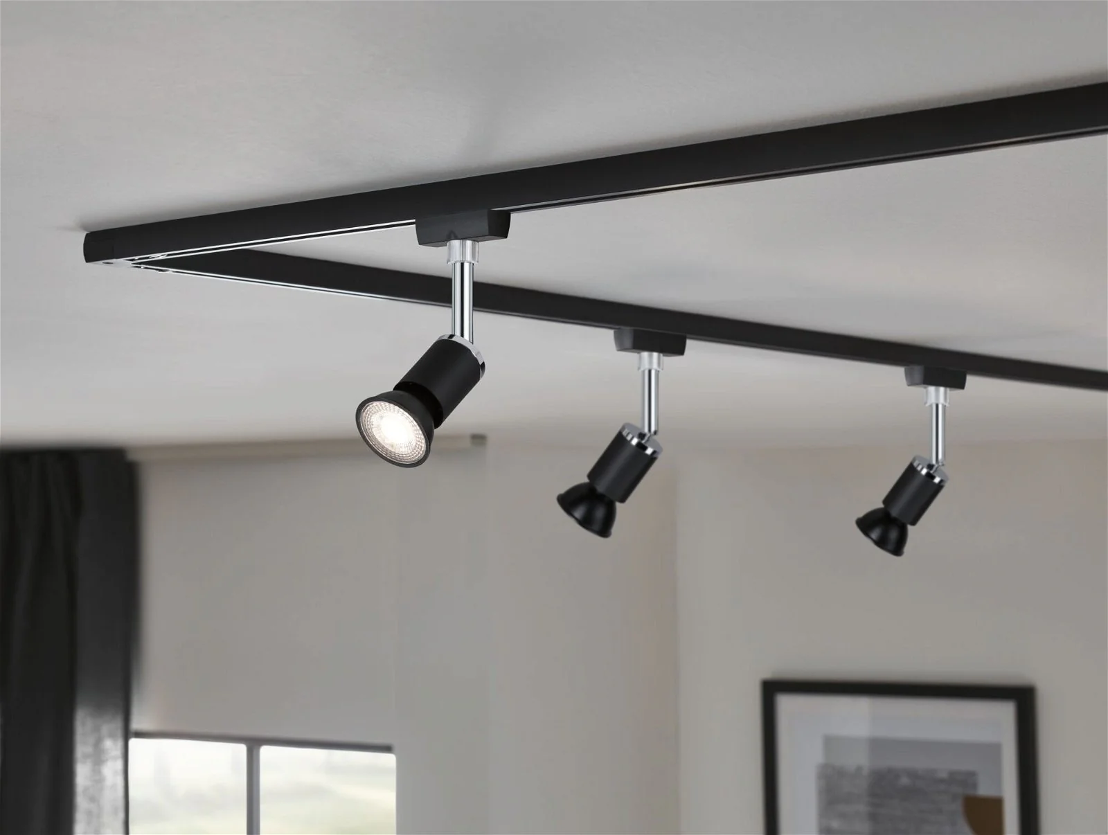 LED GU10 750lm 2700K schwarz m dim 230V - Image 2