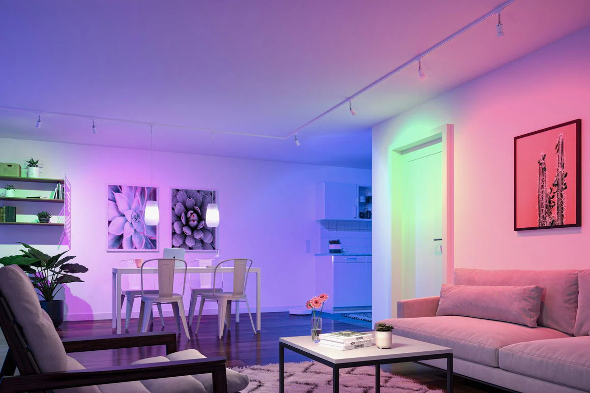 LED Kerze Smart Home Zigbee E14 470lm 5W RGBW+ dimmbar Matt - Image 7