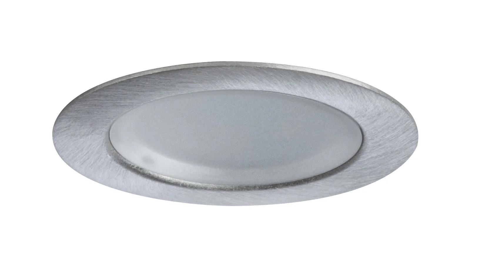 LED Möbeleinbauleuchten Micro Line Mini rund 35mm 5x0,4W 5x20lm 230/12V 2700K Eisen gebürstet - Image 4