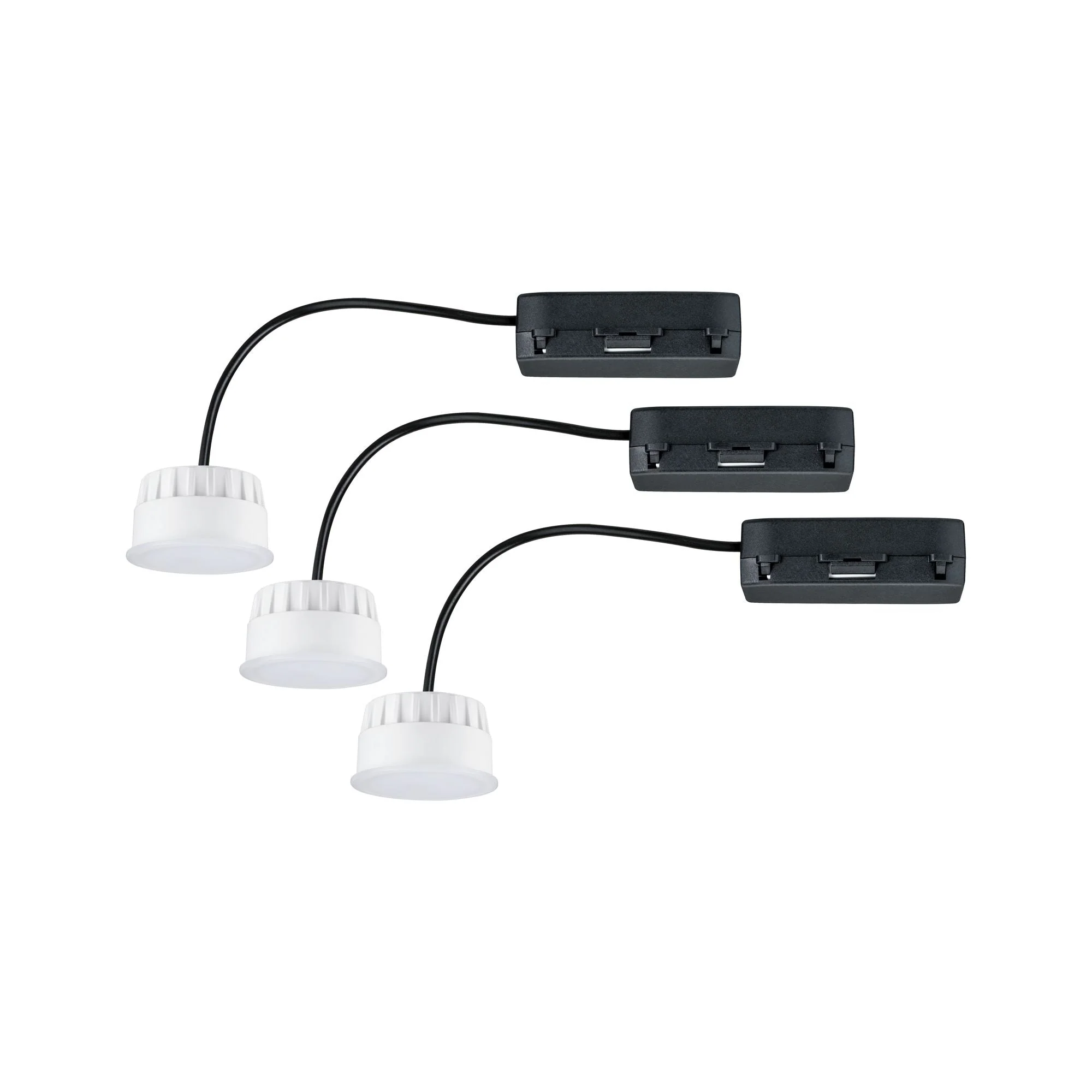 LED Modul Einbauleuchte Choose Coin 3er-Set rund 51mm Coin 3x6,5W 3x630lm 230V dimmbar 2700K Satin - Image 2