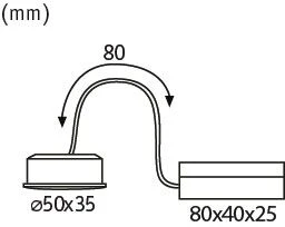 LED Modul Einbauleuchte Nova Plus Coin rund 50mm Coin 6W 530lm 230V dimmbar 4000K Satin - Image 2