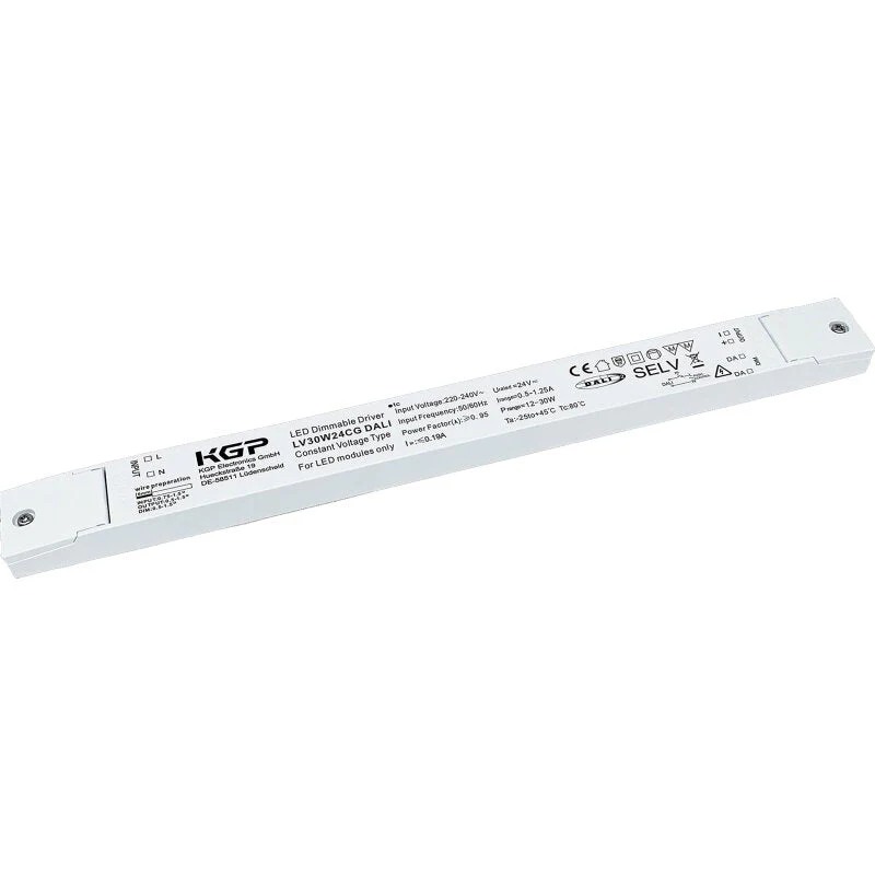 LED-Netzteil CV 24V 12-30W <0,19A dimmbar DALI IP20