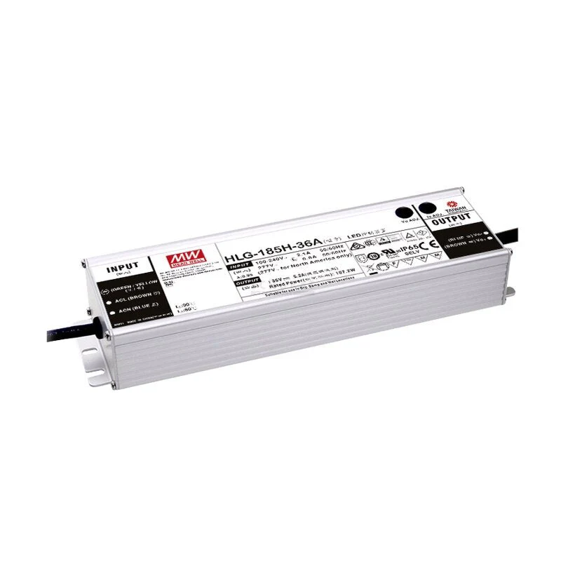 LED-Netzteil HLG185H-36B mit 1 Meter Kabel Sonderposten Abverkauf