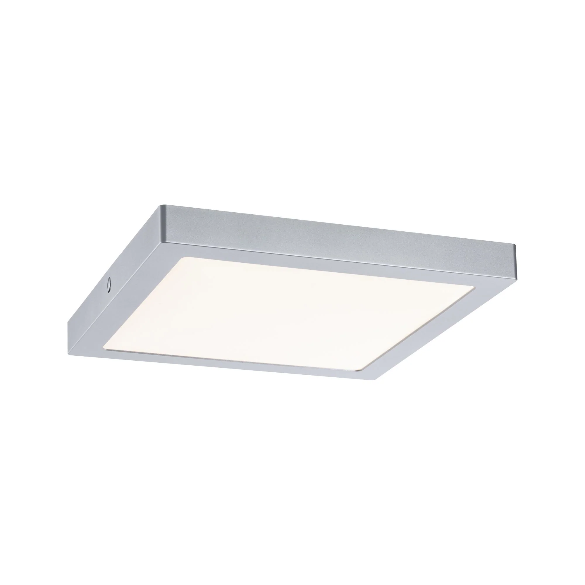 LED Panel Abia eckig 300x300mm 22W 2.700K Chrom matt Deckenlampe