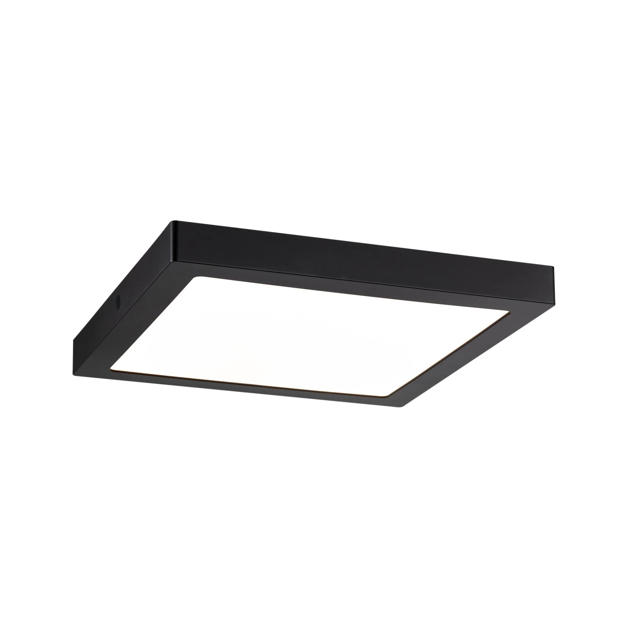 LED Panel Abia eckig 300x300mm 22W 2.700K Schwarz matt Deckenlampe