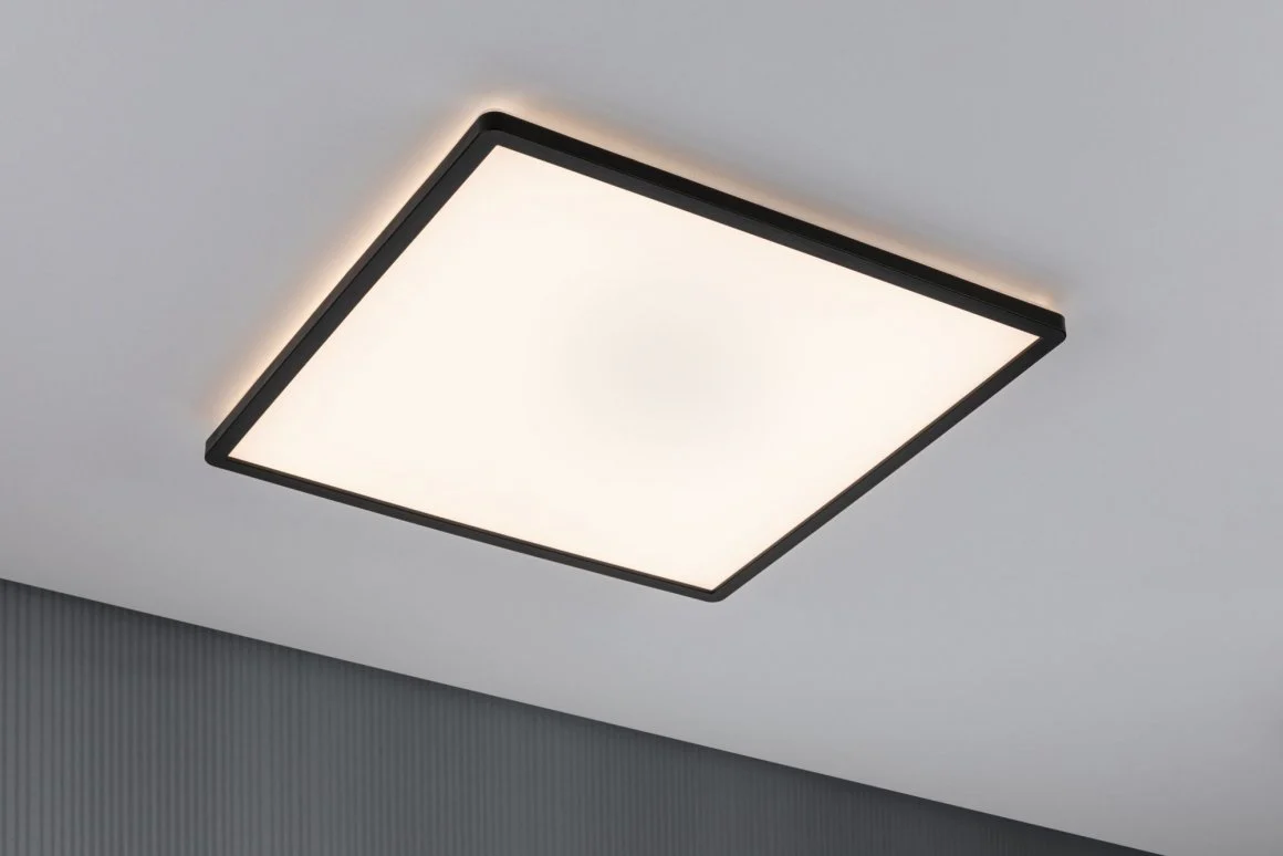 LED Panel Atria Shine 420x420mm 3000K Schwarz Deckenlampe - Image 2