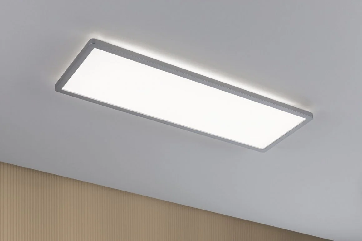 LED Panel Atria Shine 580x200mm 4000K Chrom matt Deckenlampe - Image 2