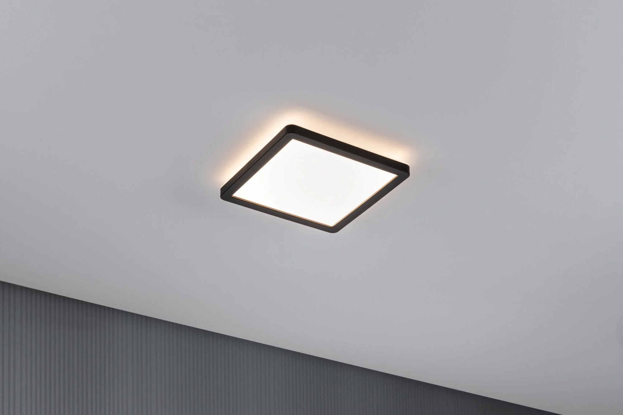 LED Panel Atria Shine Backlight eckig 190x190mm 11,2W 900lm 3000K Schwarz - Image 3