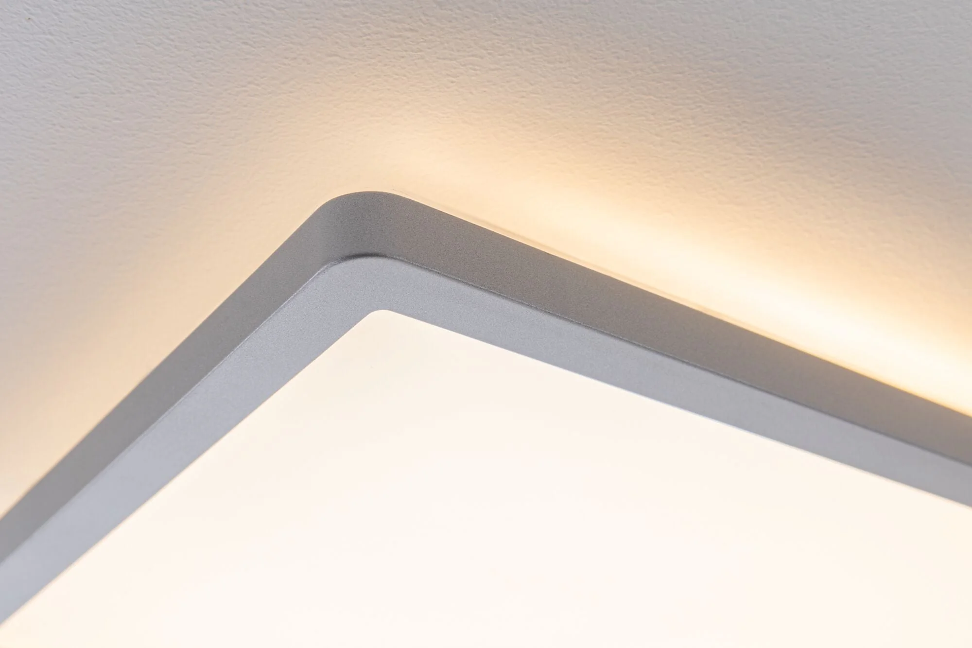 LED Panel Atria Shine Backlight eckig 293x293mm 16W 1600lm 3000K Chrom matt - Image 4