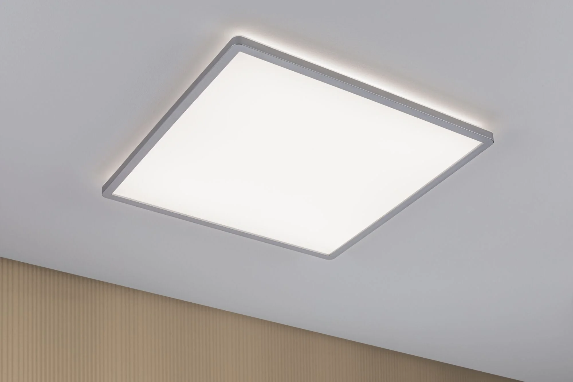 LED Panel Atria Shine Backlight eckig 420x420mm 22W 2200lm 4000K Chrom matt dimmbar - Image 3