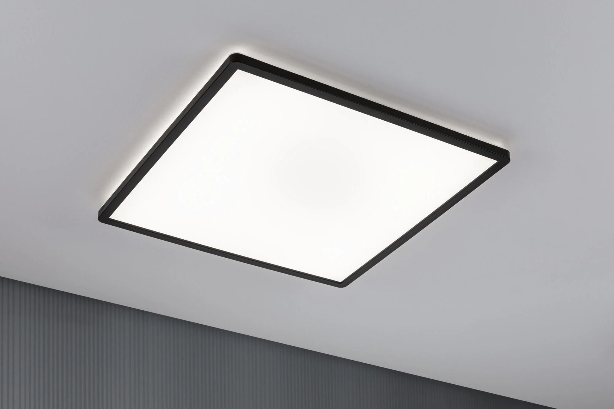 LED Panel Atria Shine Backlight eckig 420x420mm 22W 2200lm 4000K Schwarz dimmbar - Image 3
