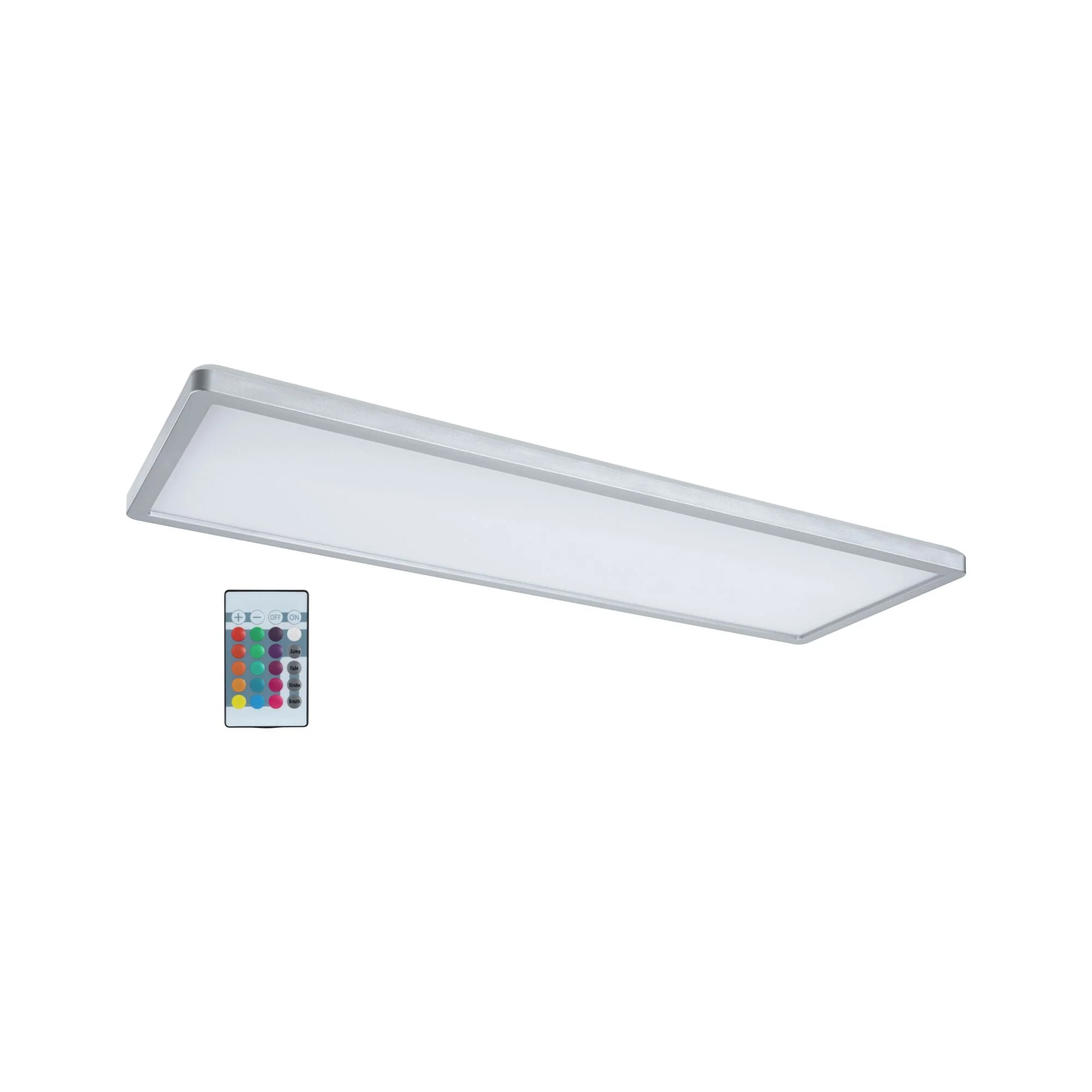 LED Panel Atria Shine Backlight eckig 580x200mm 20W 2000lm RGBW Chrom matt dimmbar - Image 11