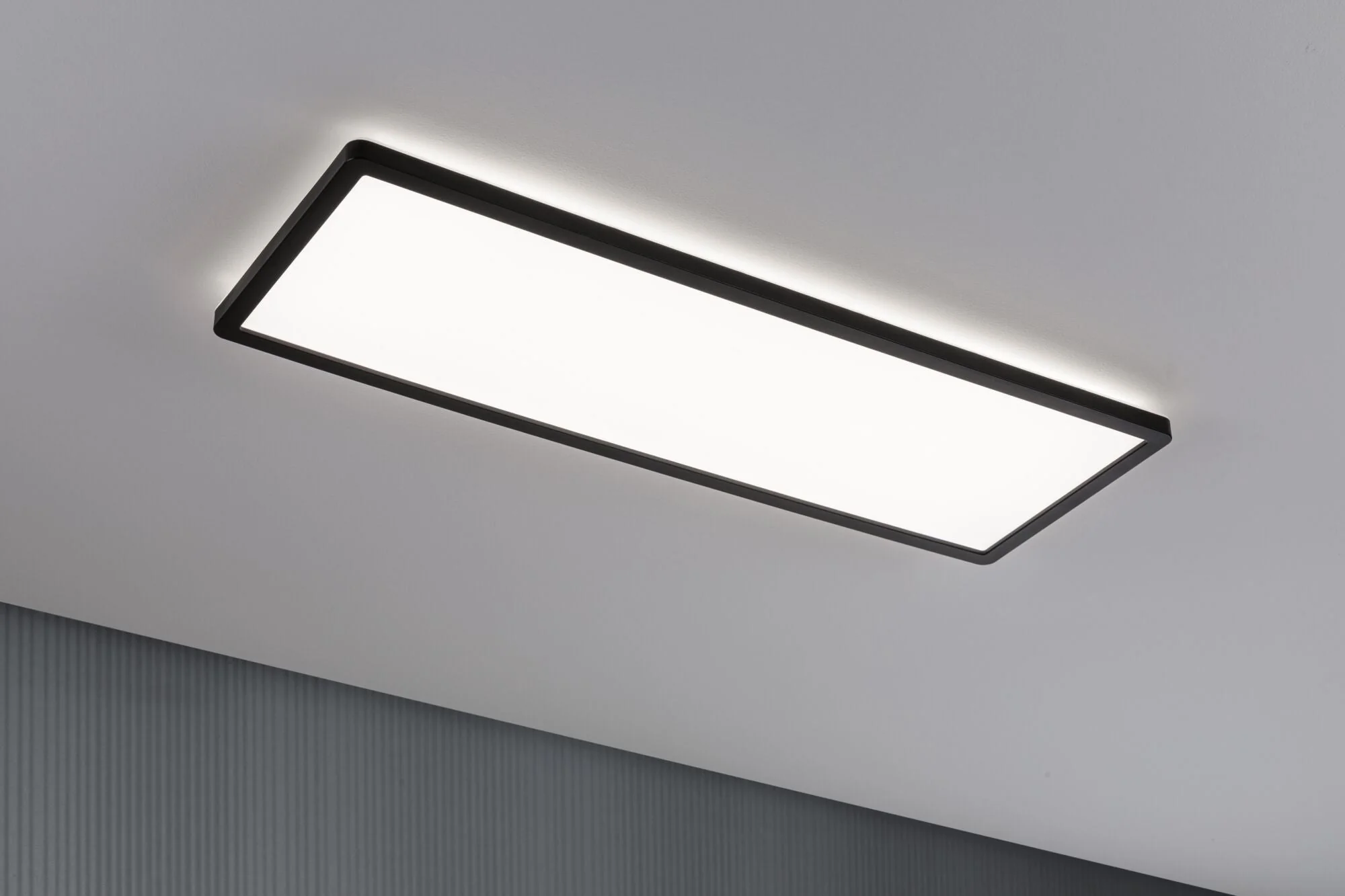 LED Panel Atria Shine Backlight eckig 580x200mm 22W 1800lm 4000K Schwarz dimmbar - Image 3